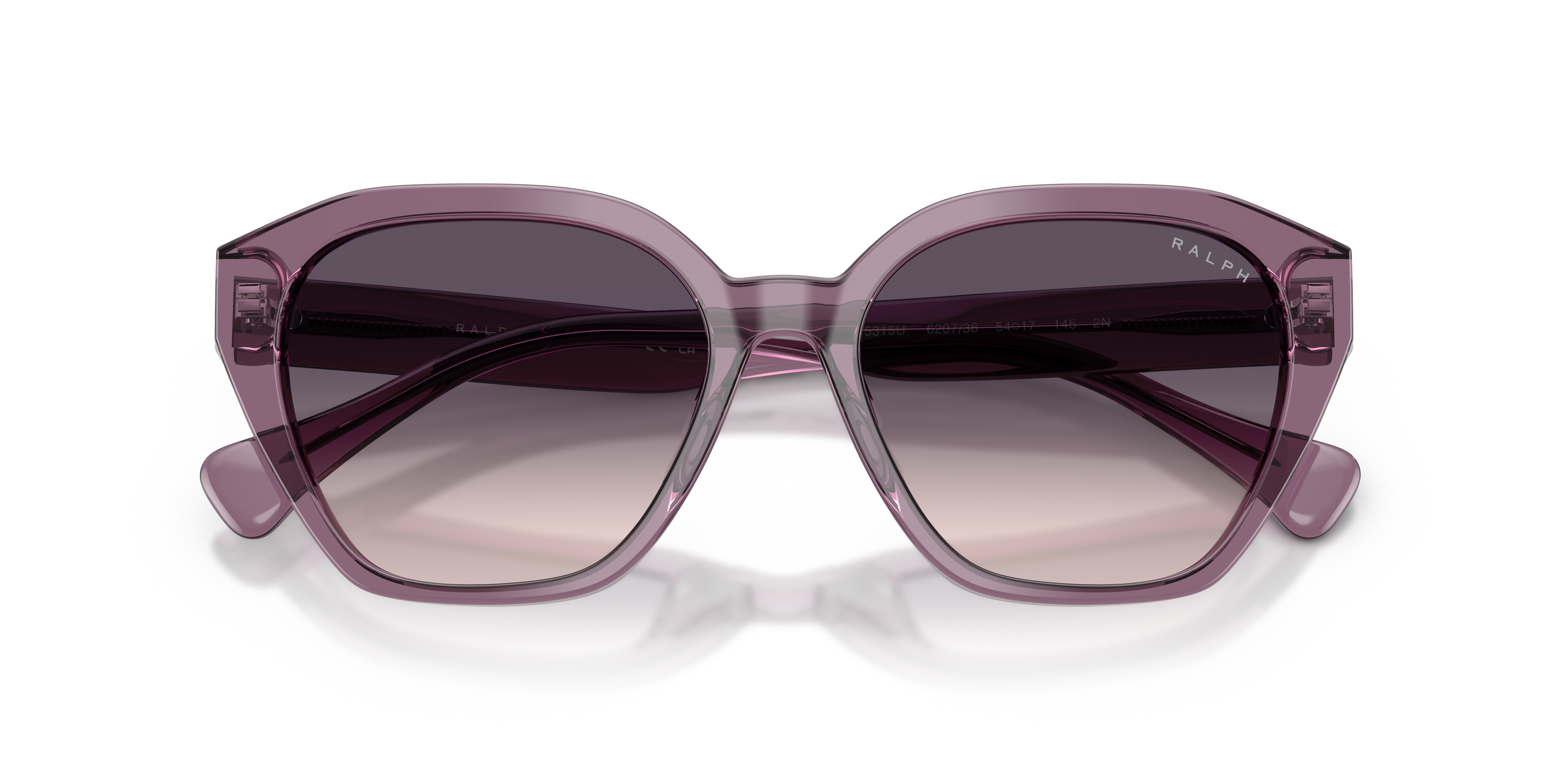 Ralph by Ralph Lauren RA5315U in Transparent Violet, front detail view #Colour_Transparent Violet