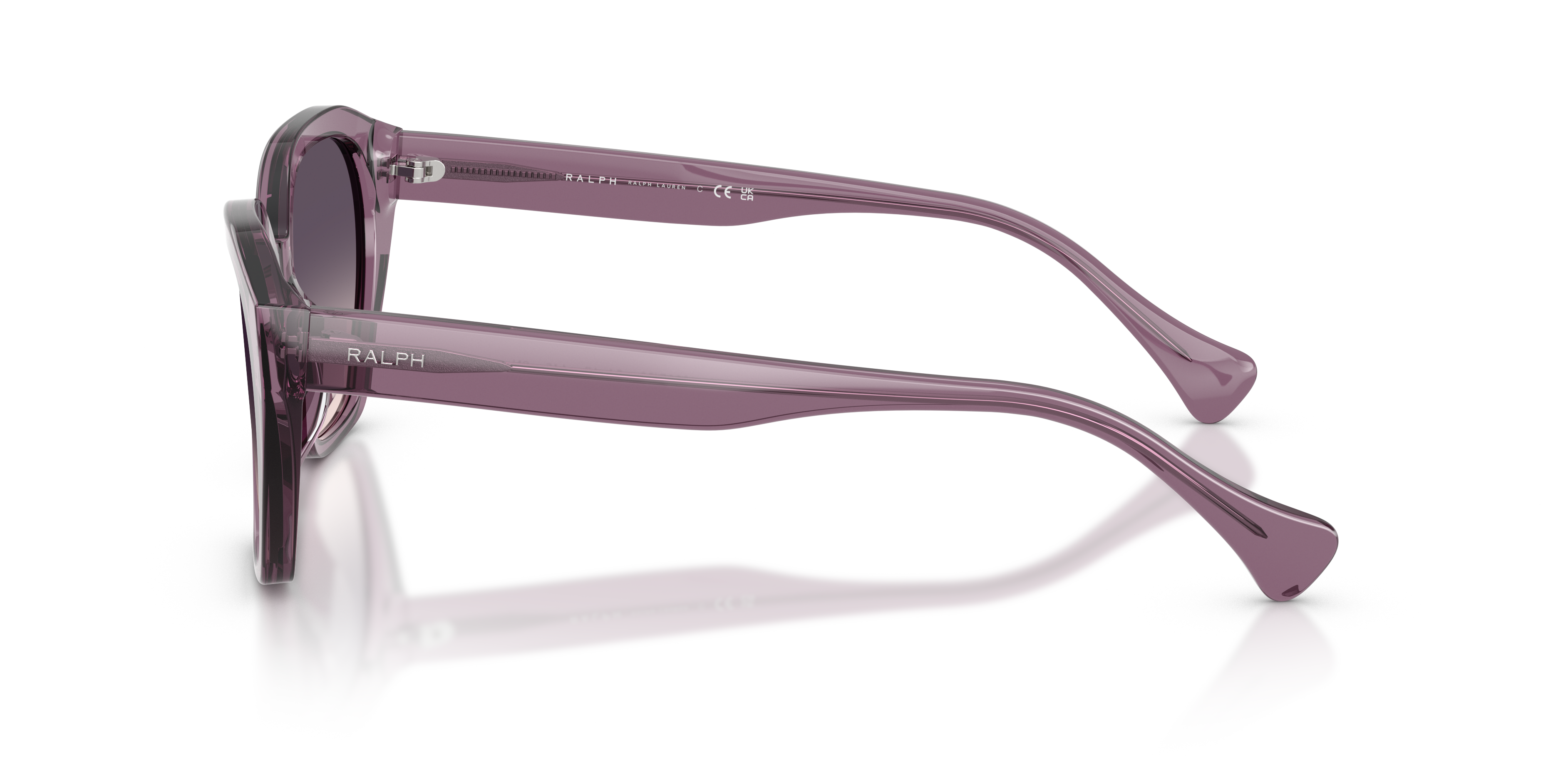 Ralph by Ralph Lauren RA5315U in Transparent Violet, side view #Colour_Transparent Violet