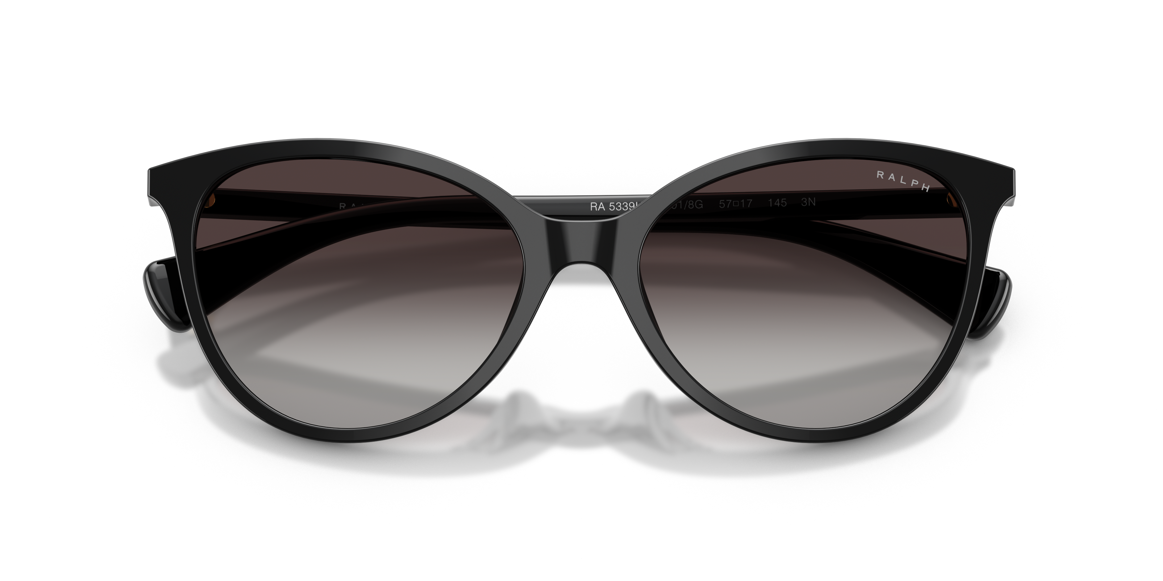 Ralph by Ralph Lauren RA5339U in Shiny Black, front detail view #Colour_Shiny Black