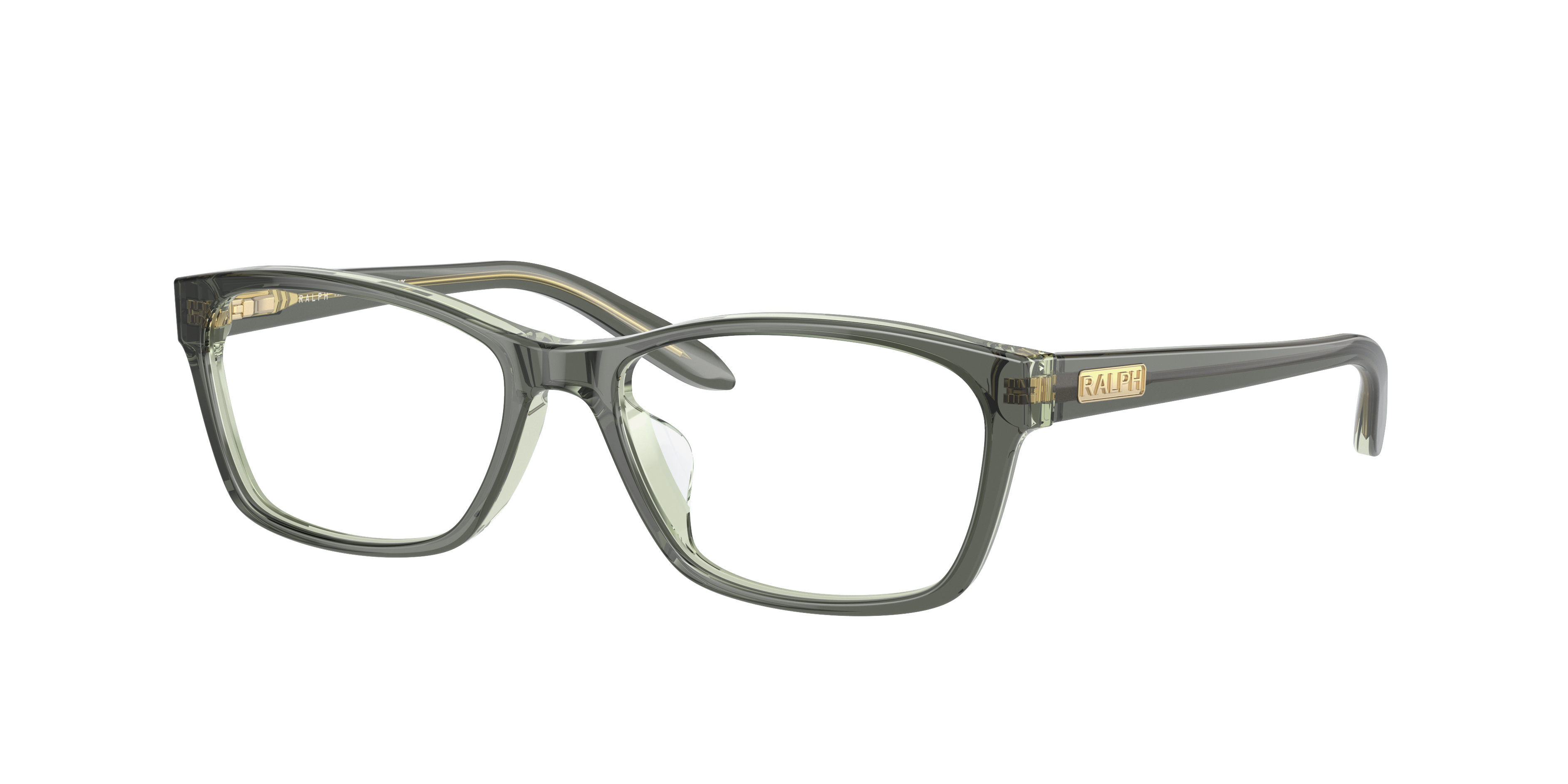 Ralph by Ralph Lauren RA7039 in Milky Green On Milky Light Gre, three-quarter view #Colour_Milky Green On Milky Light Gre