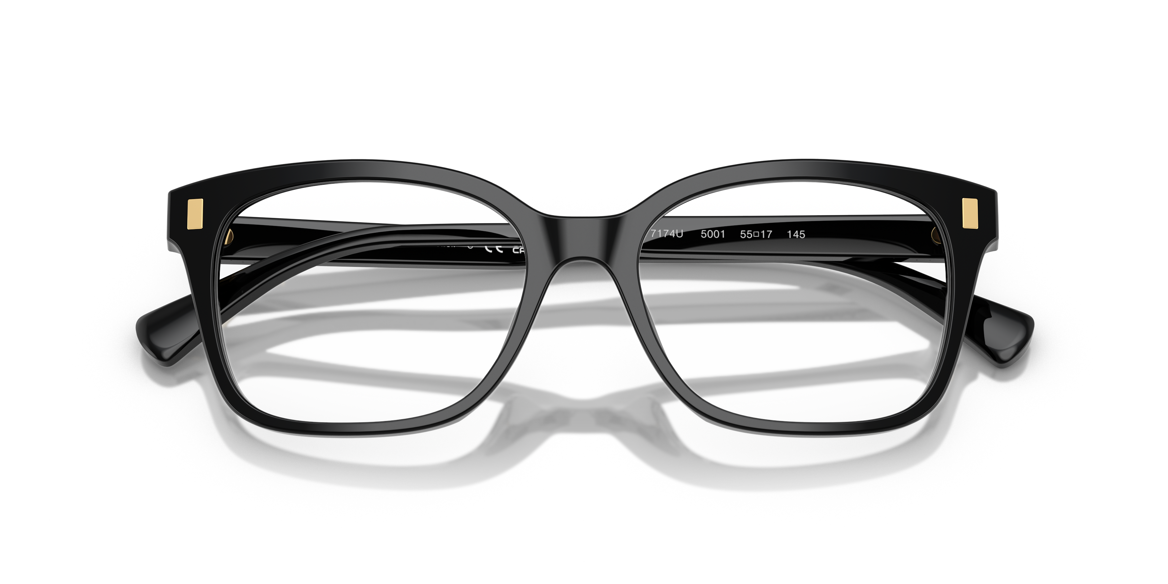 Ralph by Ralph Lauren RA7174U - Shiny Black, front detail view #Colour_Shiny Black