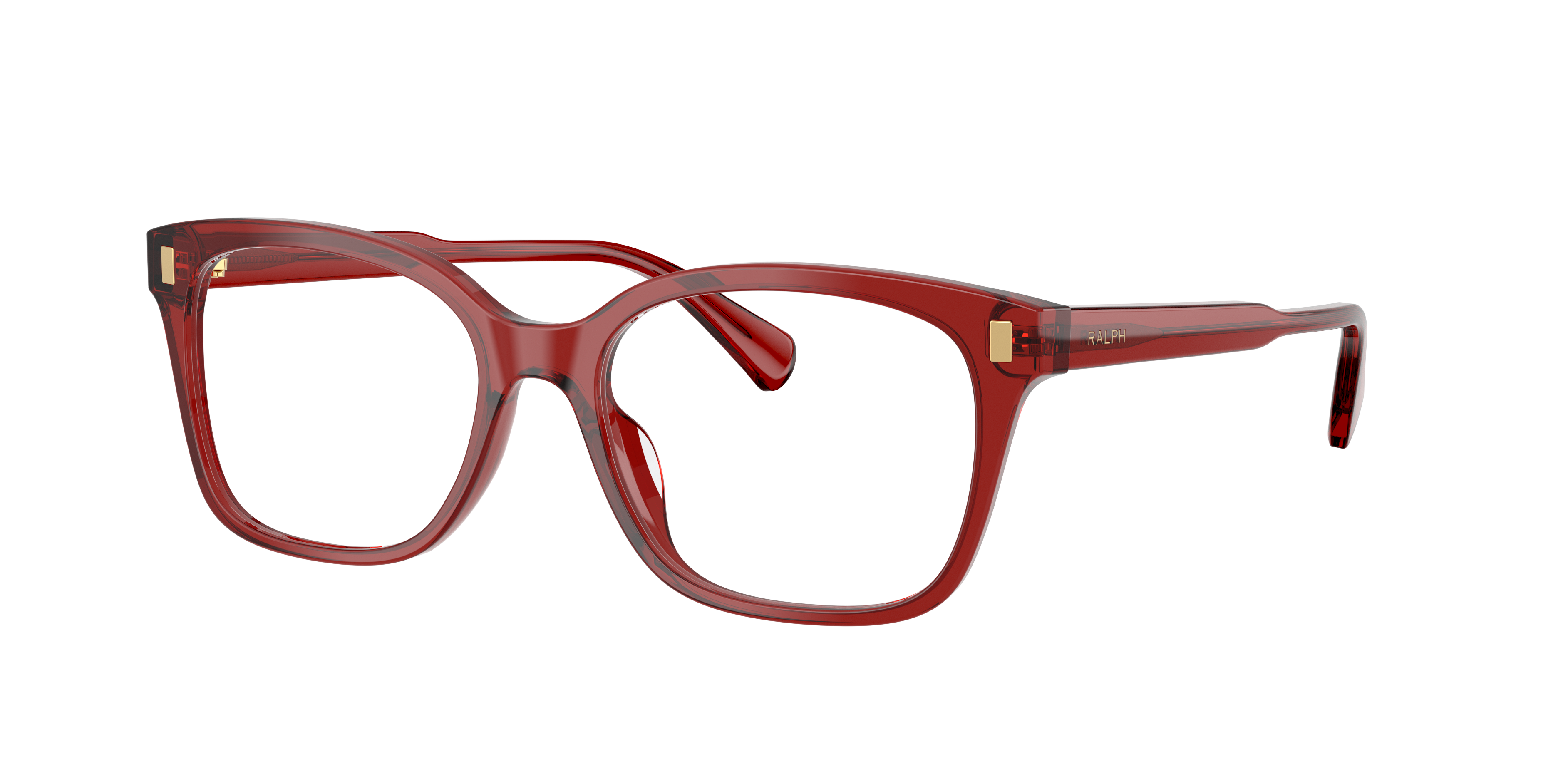 Ralph by Ralph Lauren RA7174U - Shiny Burgundy, three-quarter view #Colour_Shiny Burgundy