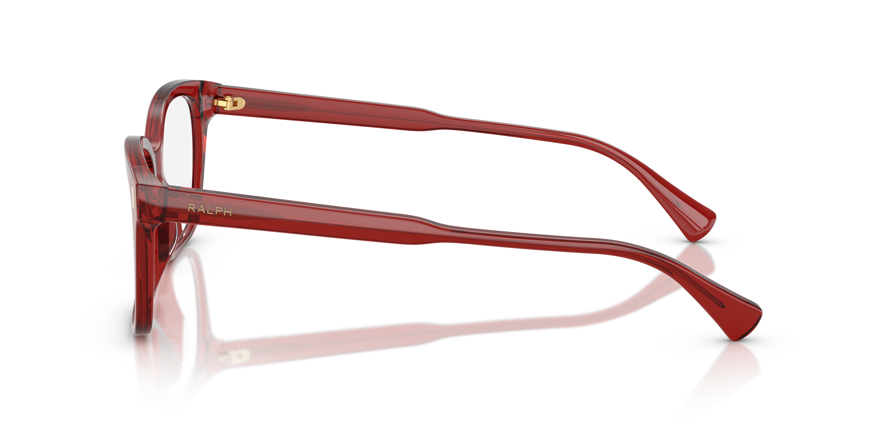 Ralph by Ralph Lauren RA7174U - Shiny Burgundy, side view #Colour_Shiny Burgundy