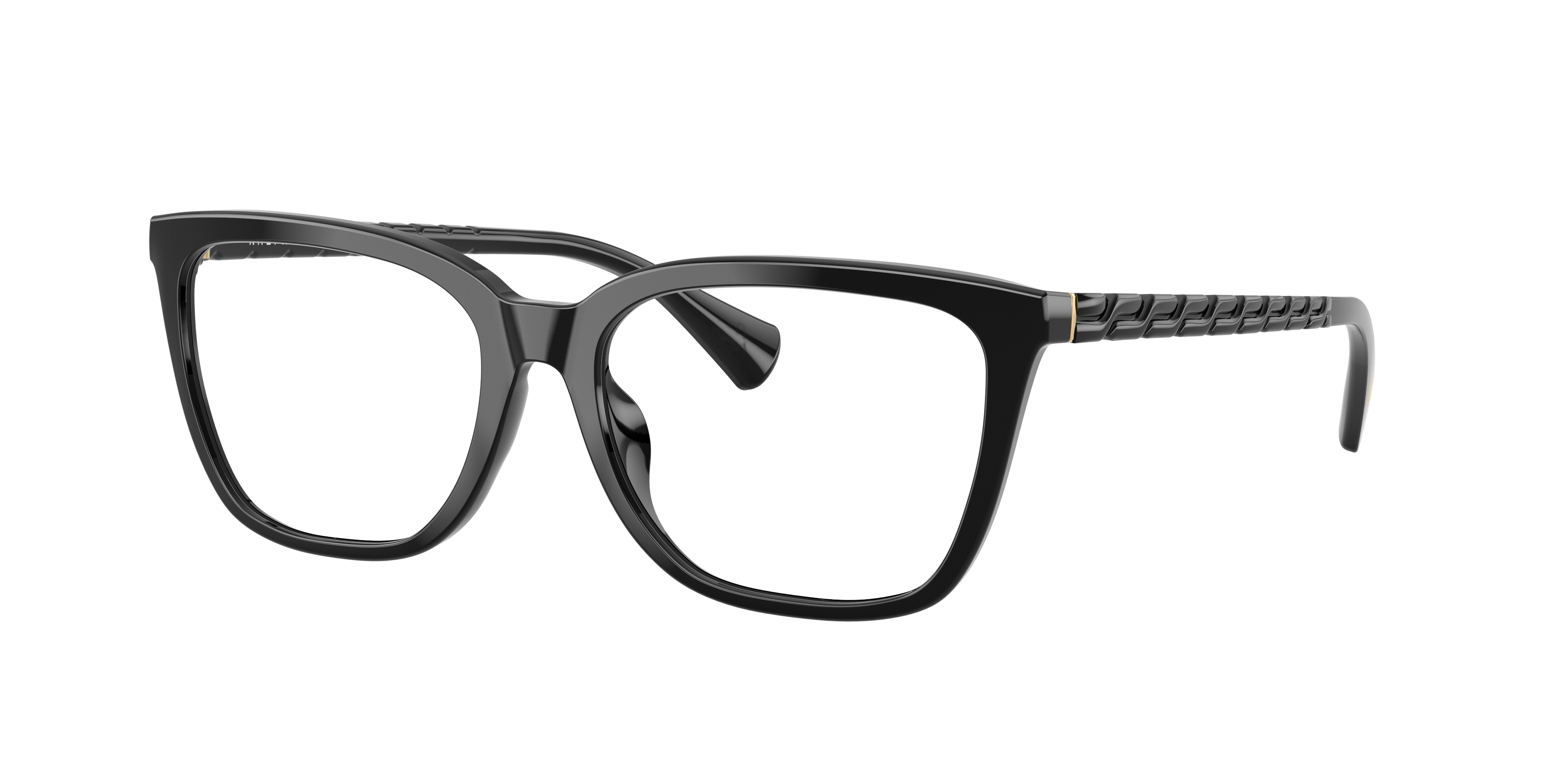 Ralph by Ralph Lauren RA7178U - Shiny Black, three-quarter view #Colour_Shiny Black