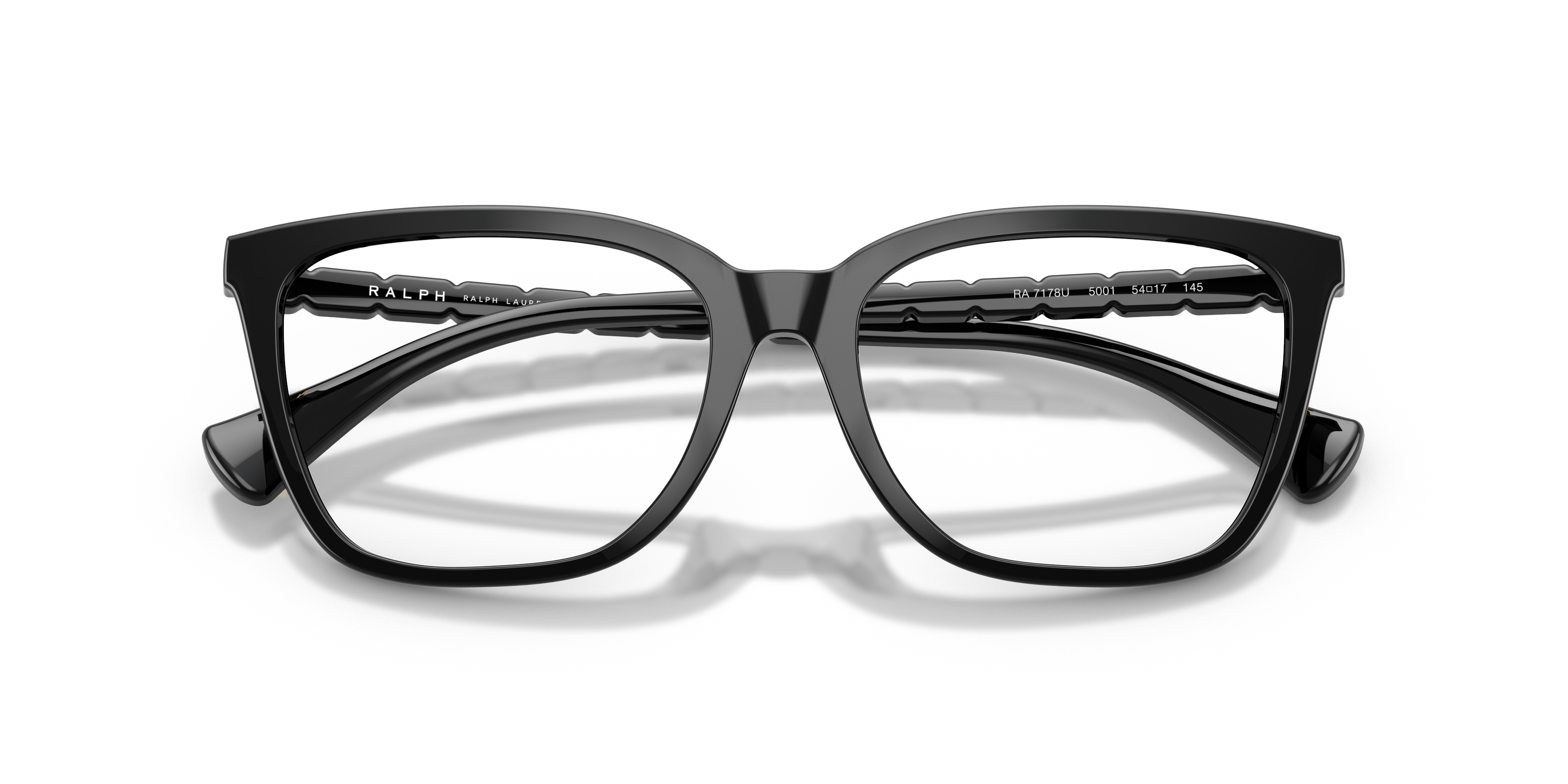 Ralph by Ralph Lauren RA7178U - Shiny Black, front detail view #Colour_Shiny Black