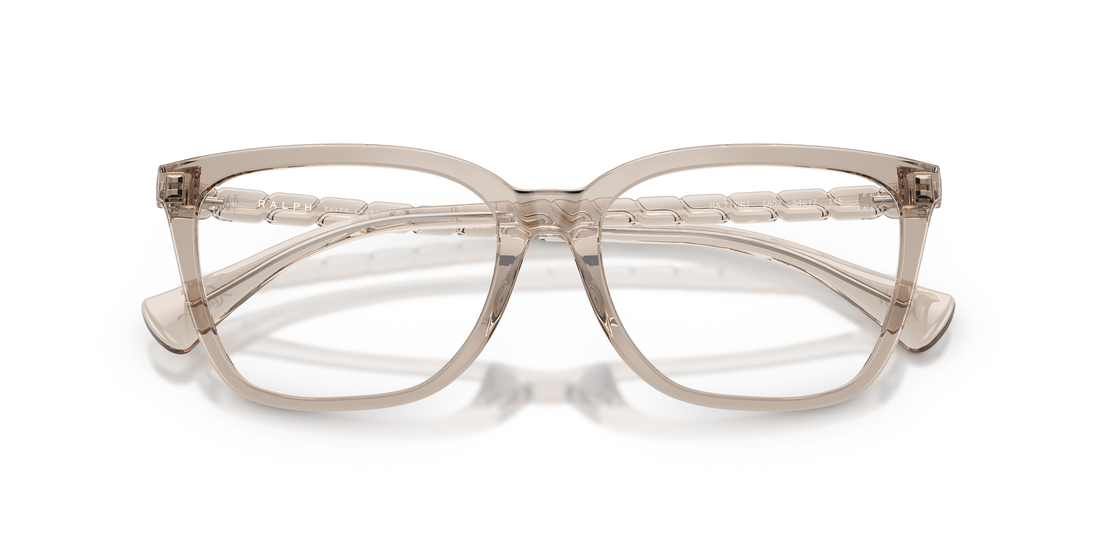 Ralph by Ralph Lauren RA7178U - Shiny Beige Crystal, front detail view #Colour_Shiny Beige Crystal
