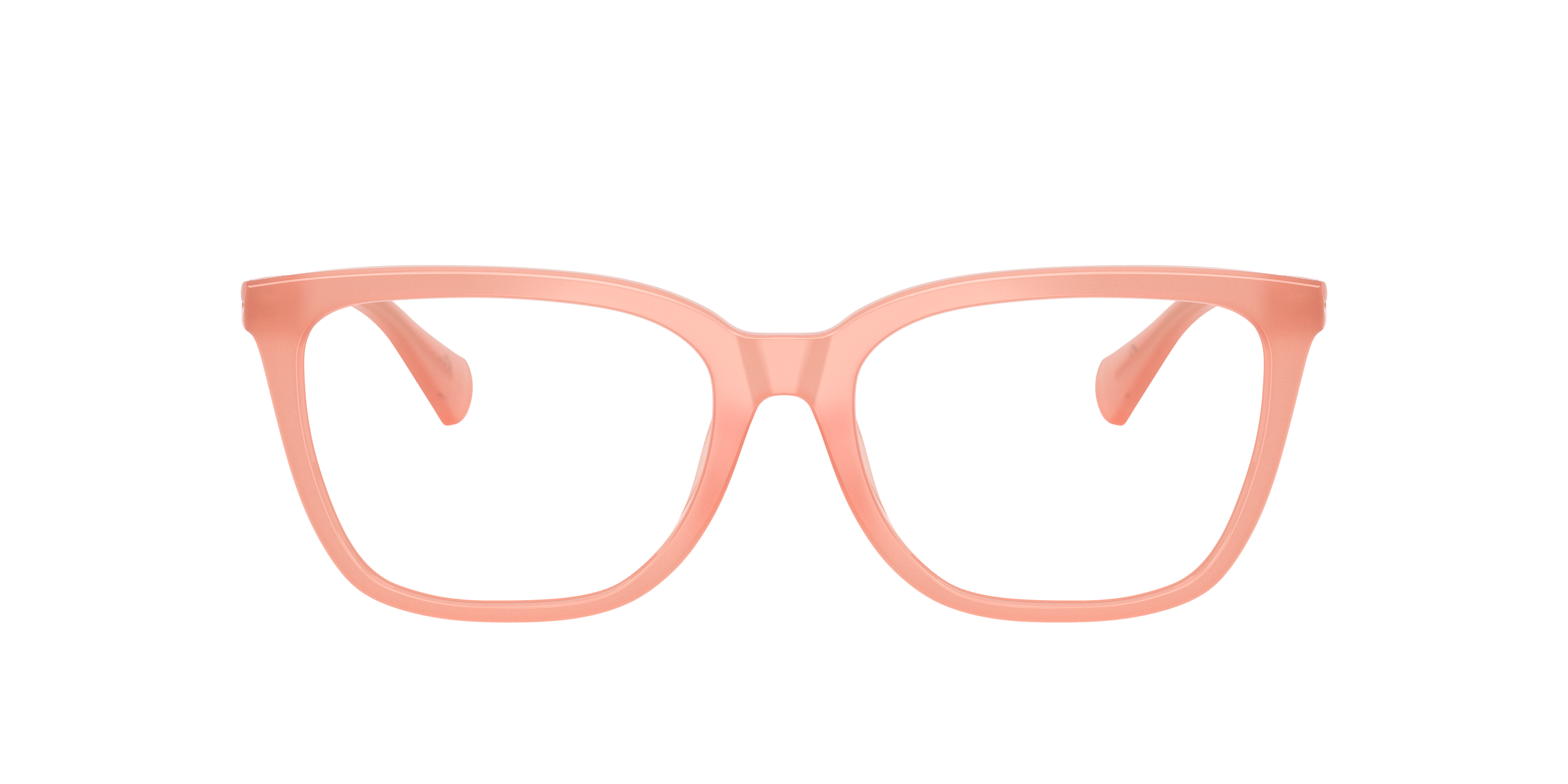 Ralph by Ralph Lauren RA7178U - Shiny Milky Peach, front view #Colour_Shiny Milky Peach
