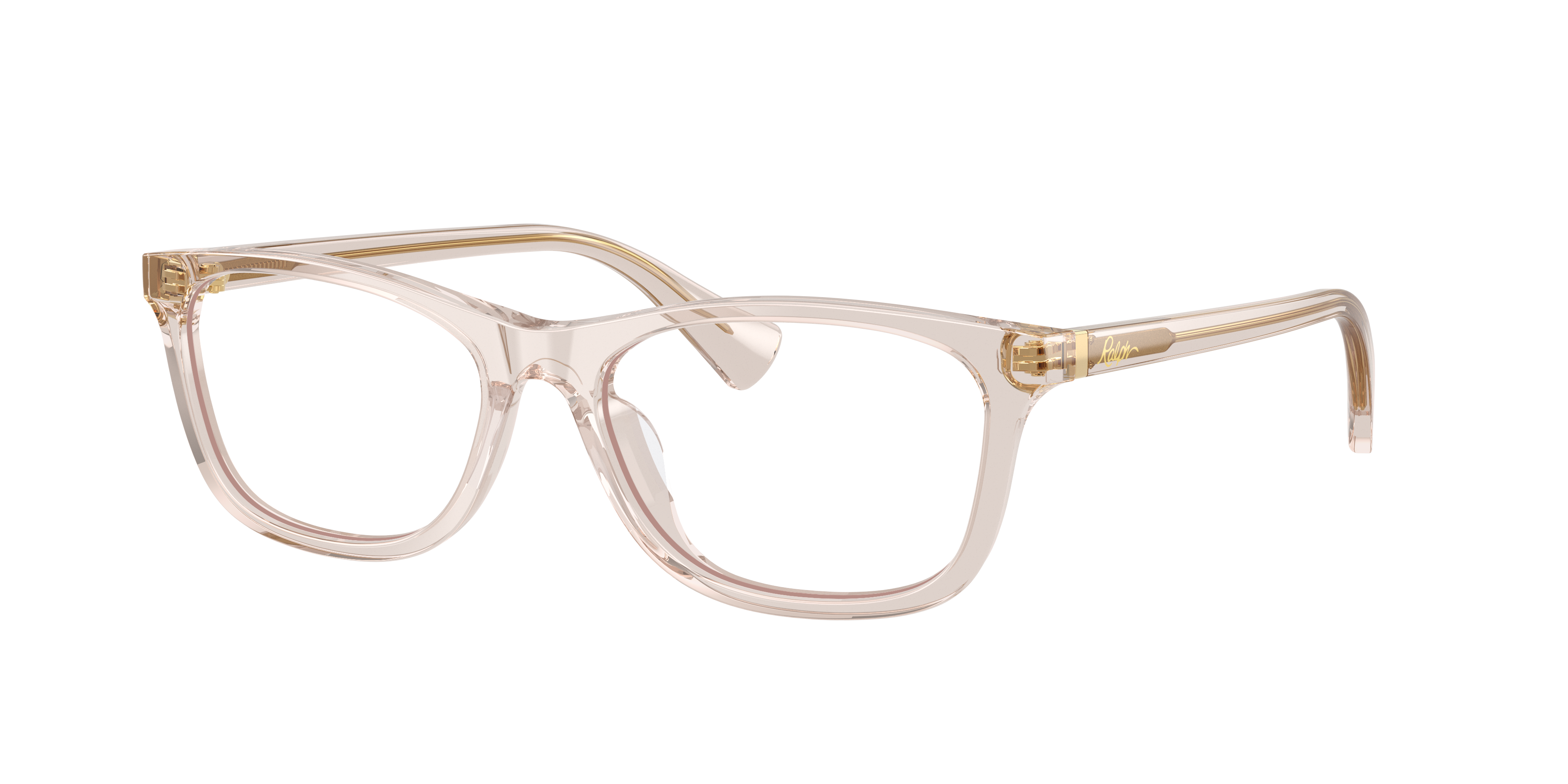 Ralph by Ralph Lauren RA7179U - Shiny Beige Crystal, three-quarter view #Colour_Shiny Beige Crystal