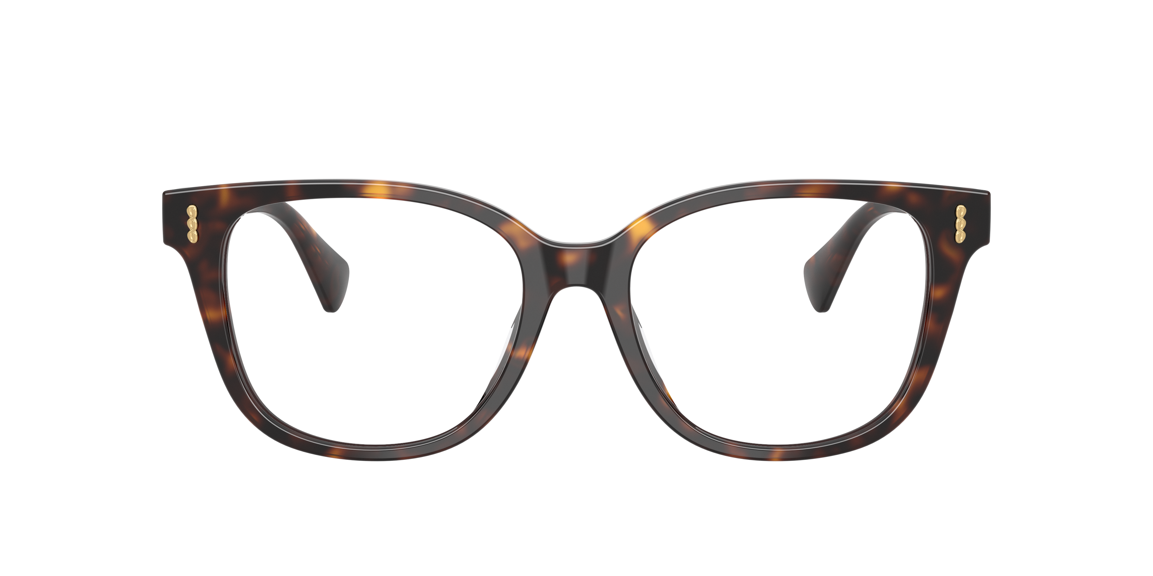 Ralph by Ralph Lauren RA7196U - Dark Havana, front view #Colour_Dark Havana