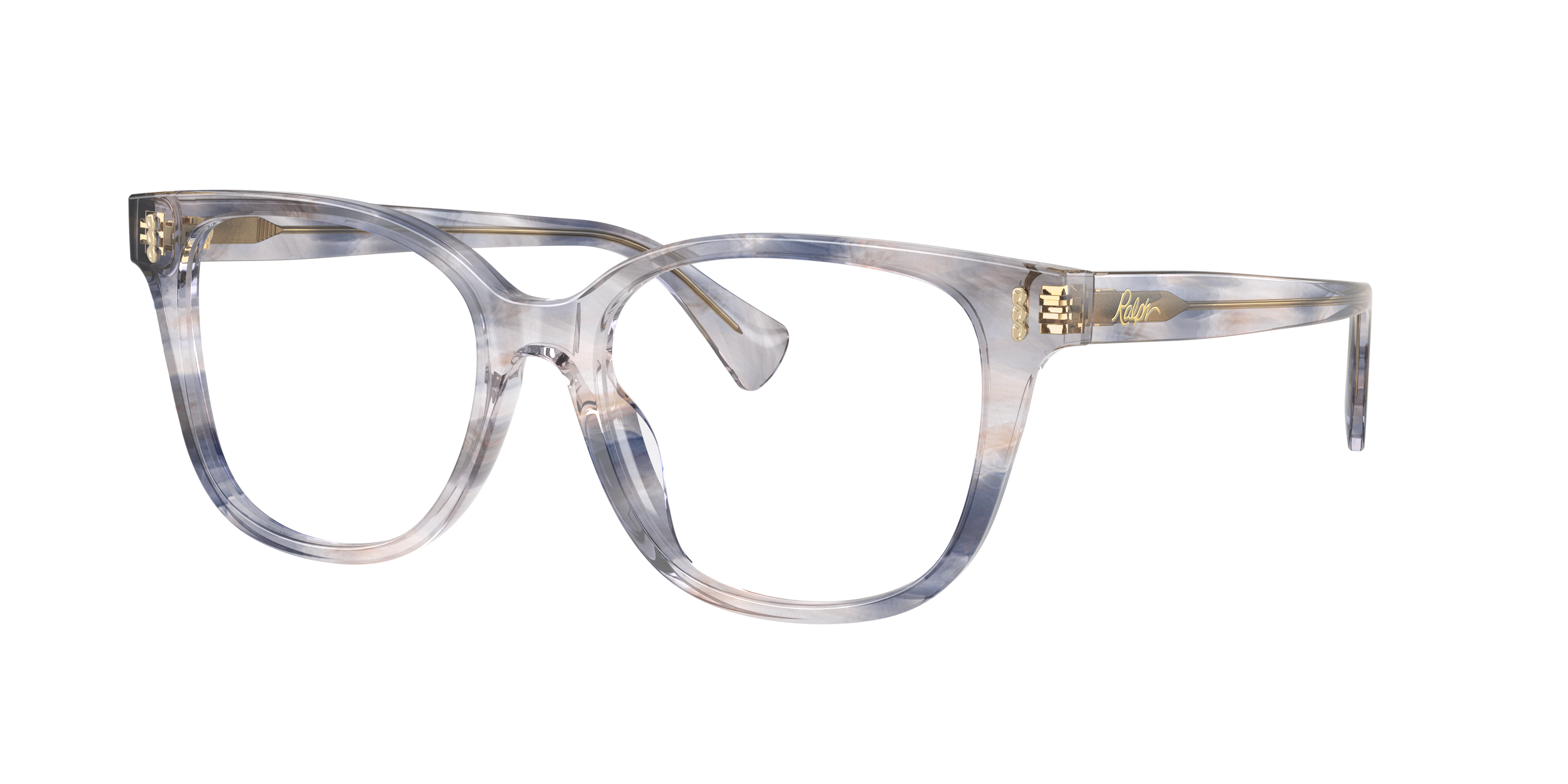 Ralph by Ralph Lauren RA7196U - Grey Havana, three-quarter view #Colour_Grey Havana