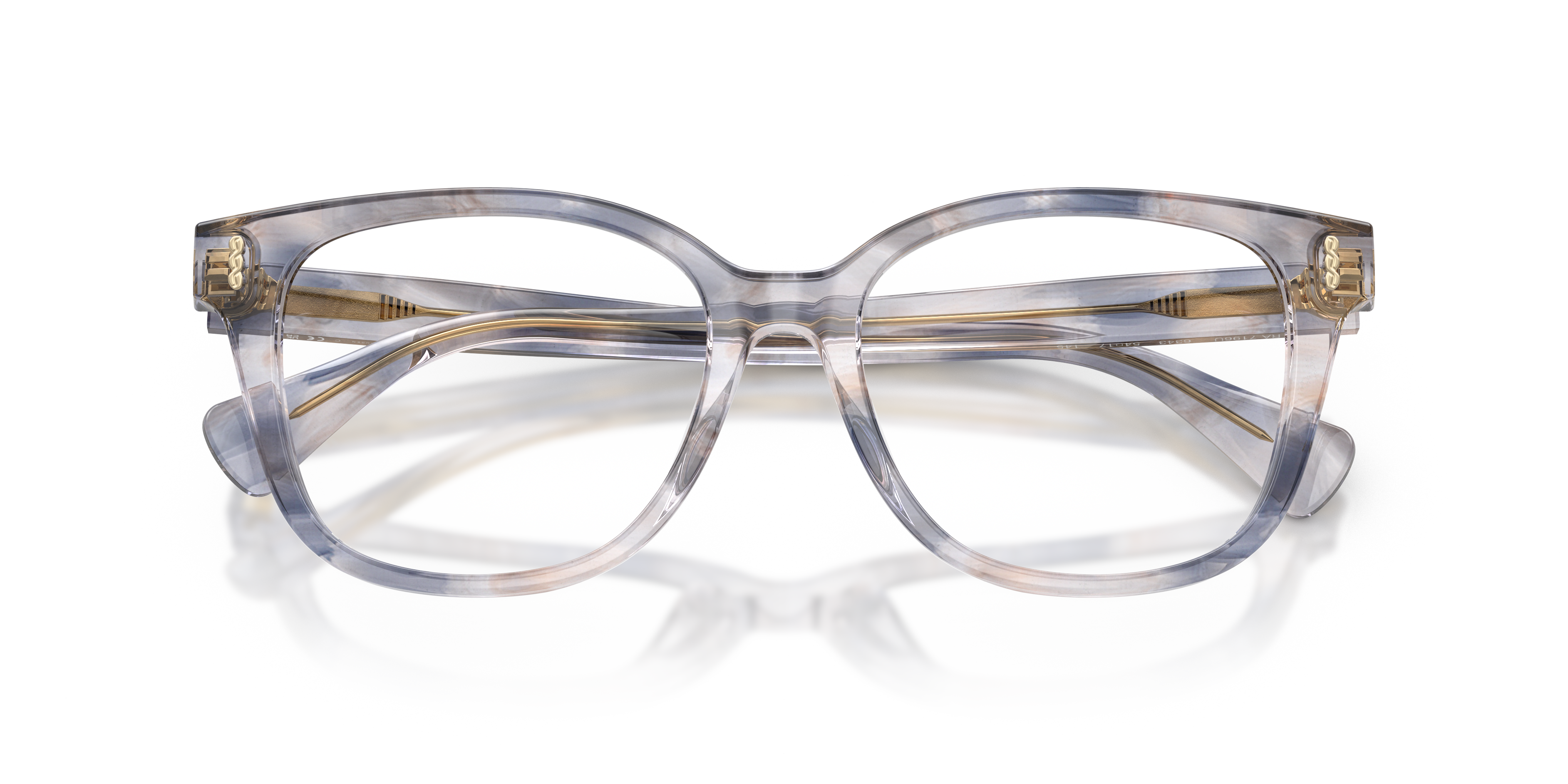 Ralph by Ralph Lauren RA7196U - Grey Havana, front detail view #Colour_Grey Havana