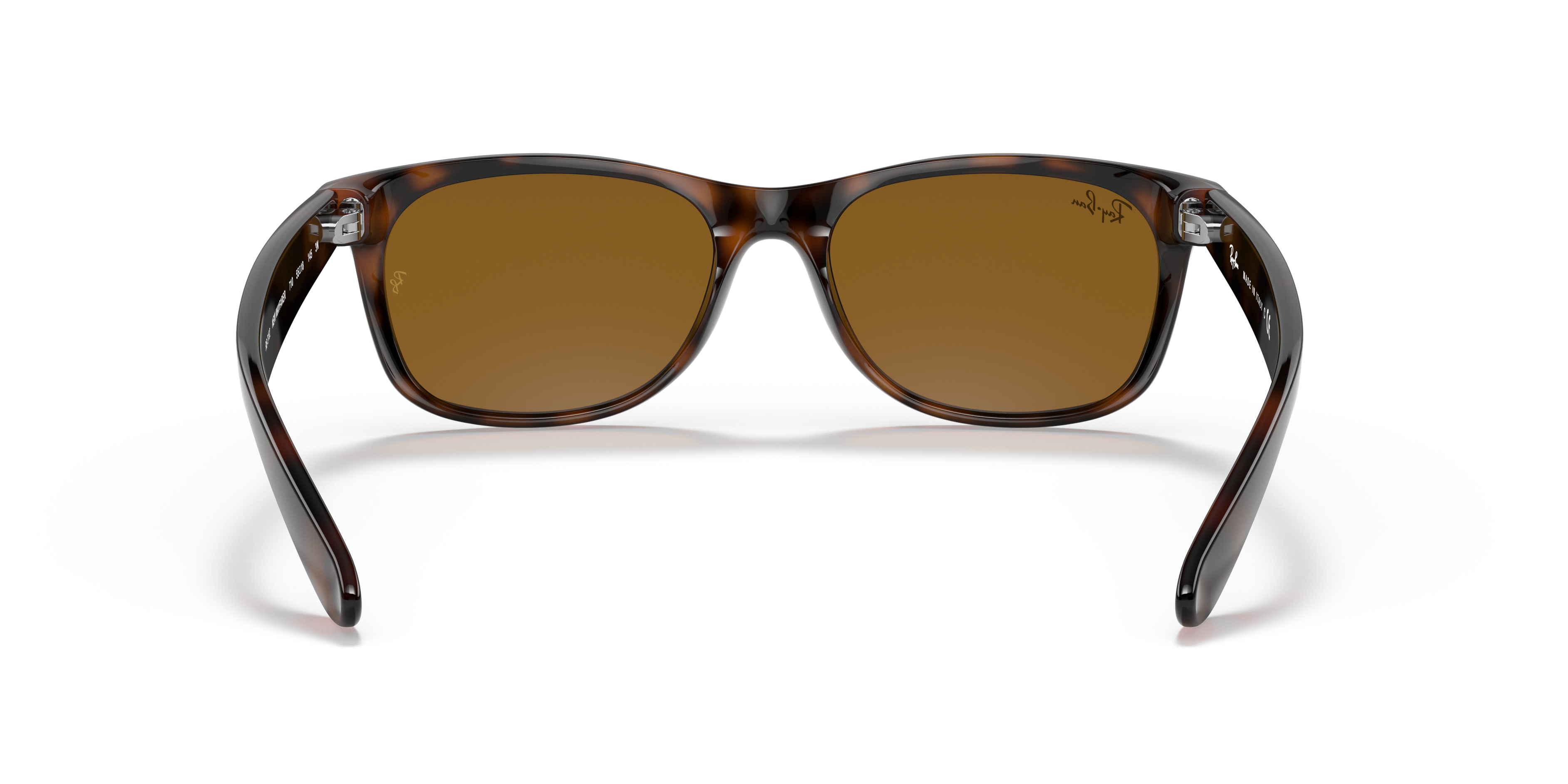 Ray-Ban New Wayfarer RB2132 in Light Havana, back view #Colour_Light Havana