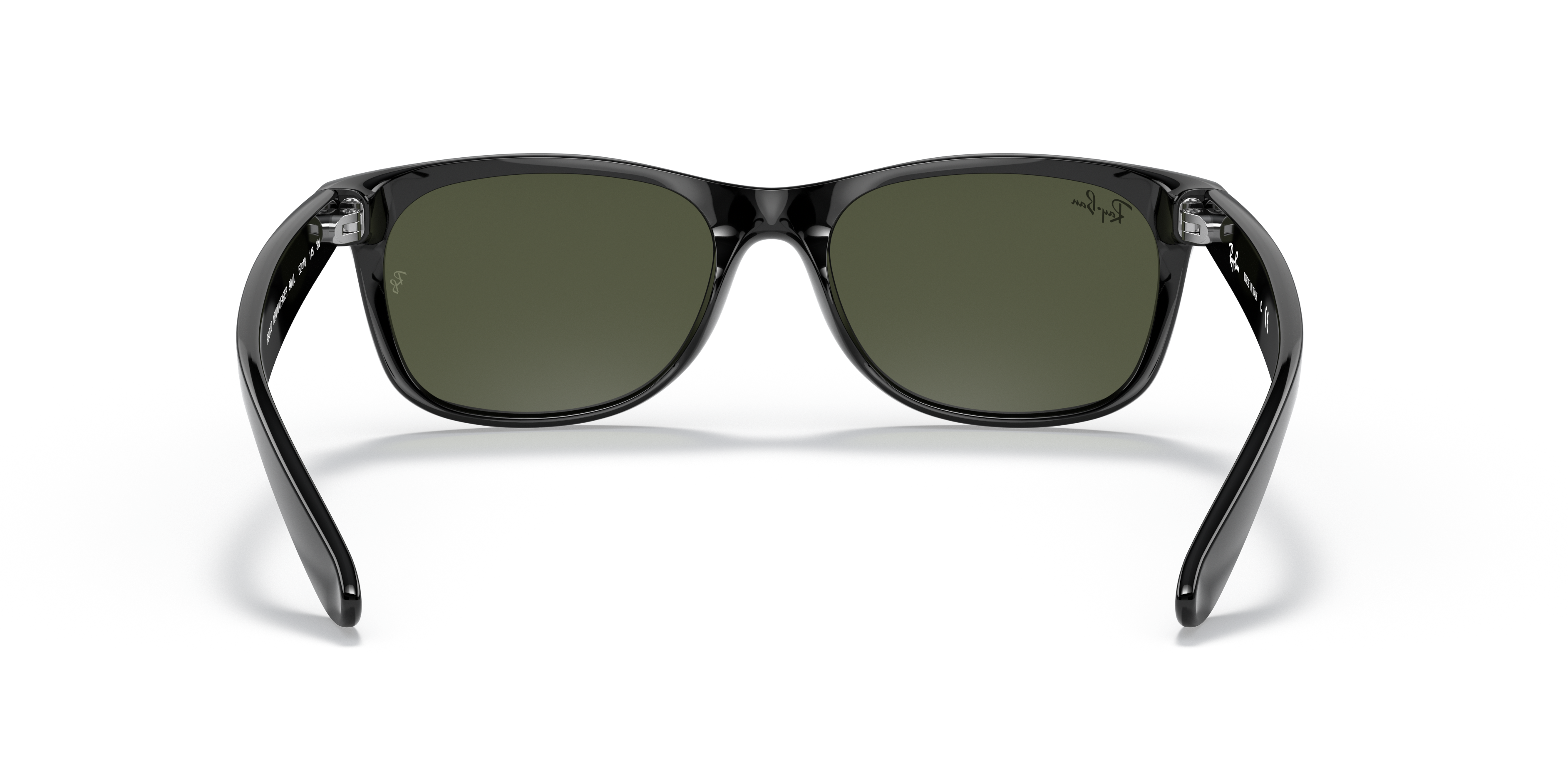 Ray-Ban New Wayfarer RB2132 in Black (901L), back view #Colour_Black (901L)