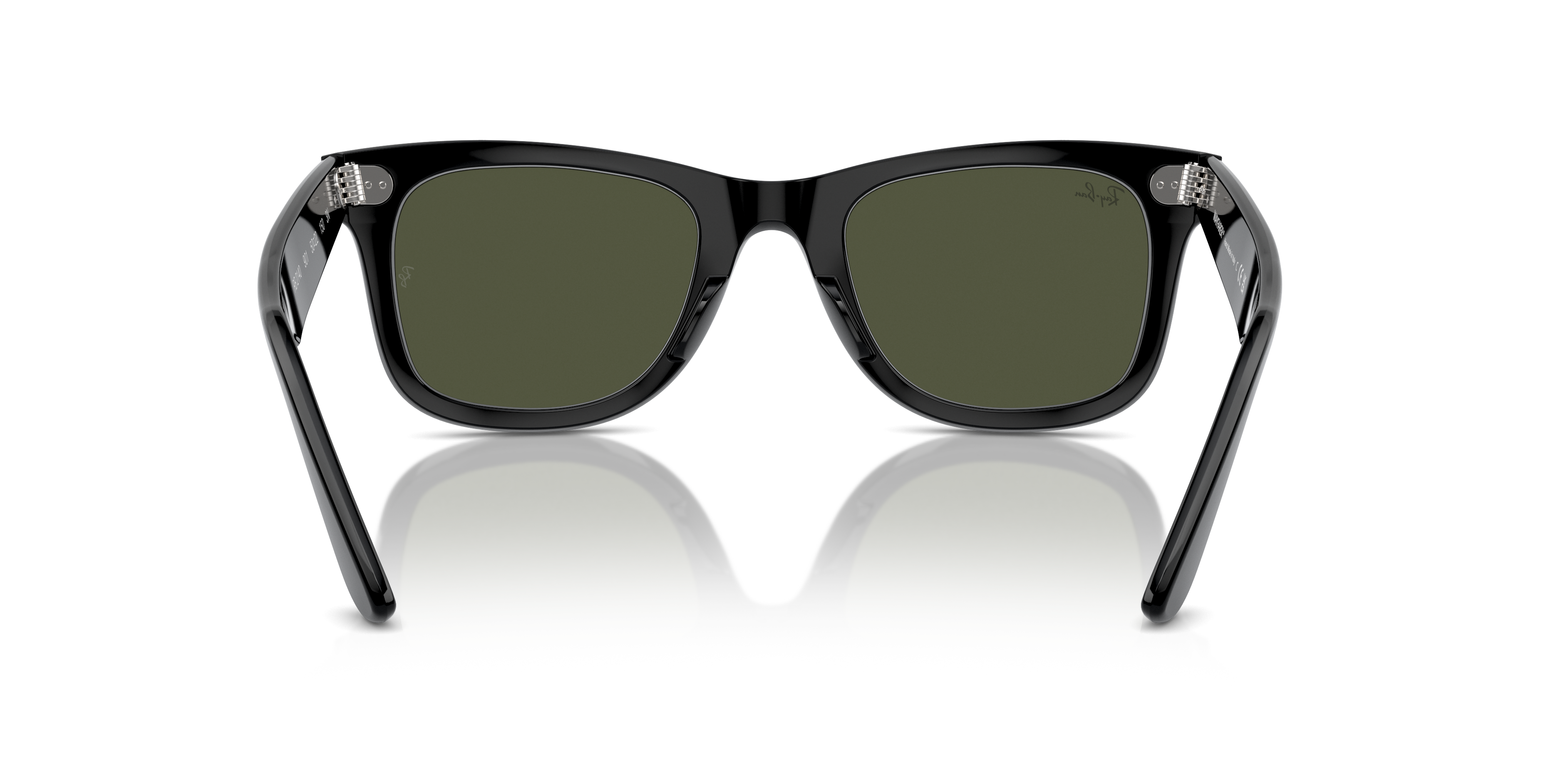 Ray-Ban Wayfarer RB2140 in Black, back view #Colour_Black