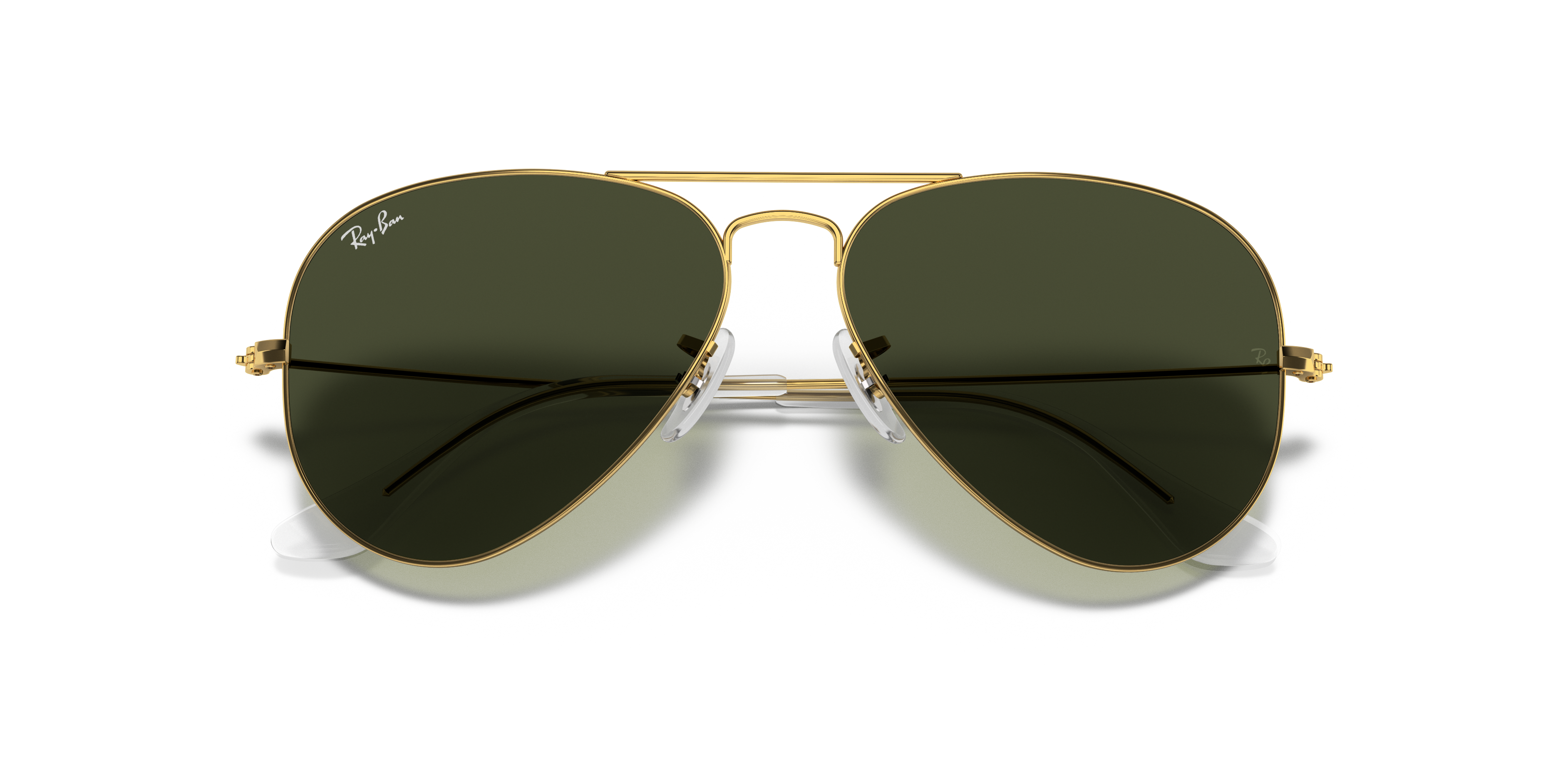Ray-Ban Aviator RB3025 in Arista Gold (L0205), front detail view #Colour_Arista Gold (L0205)