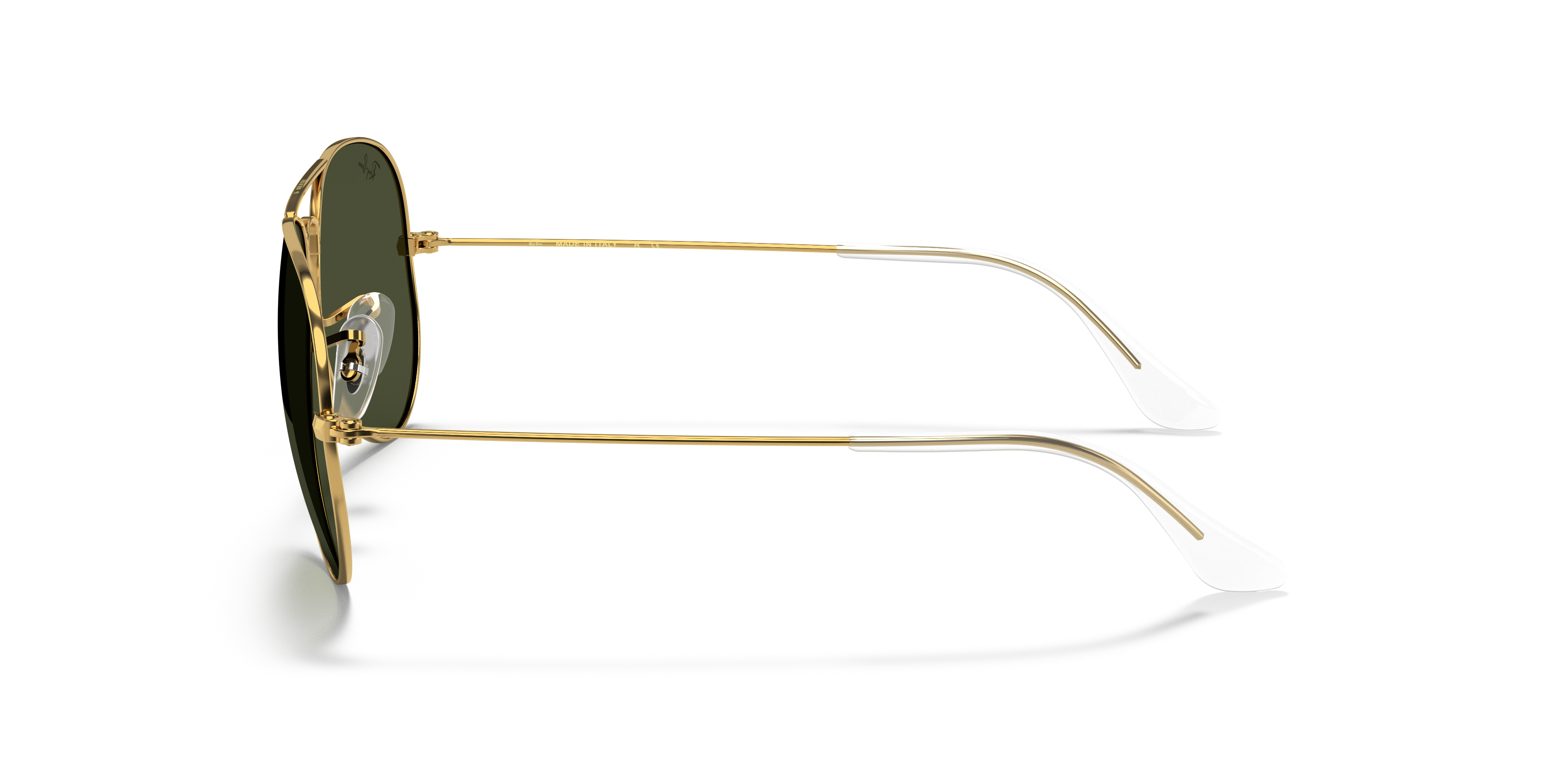 Ray-Ban Aviator RB3025 in Arista Gold (L0205), side view #Colour_Arista Gold (L0205)