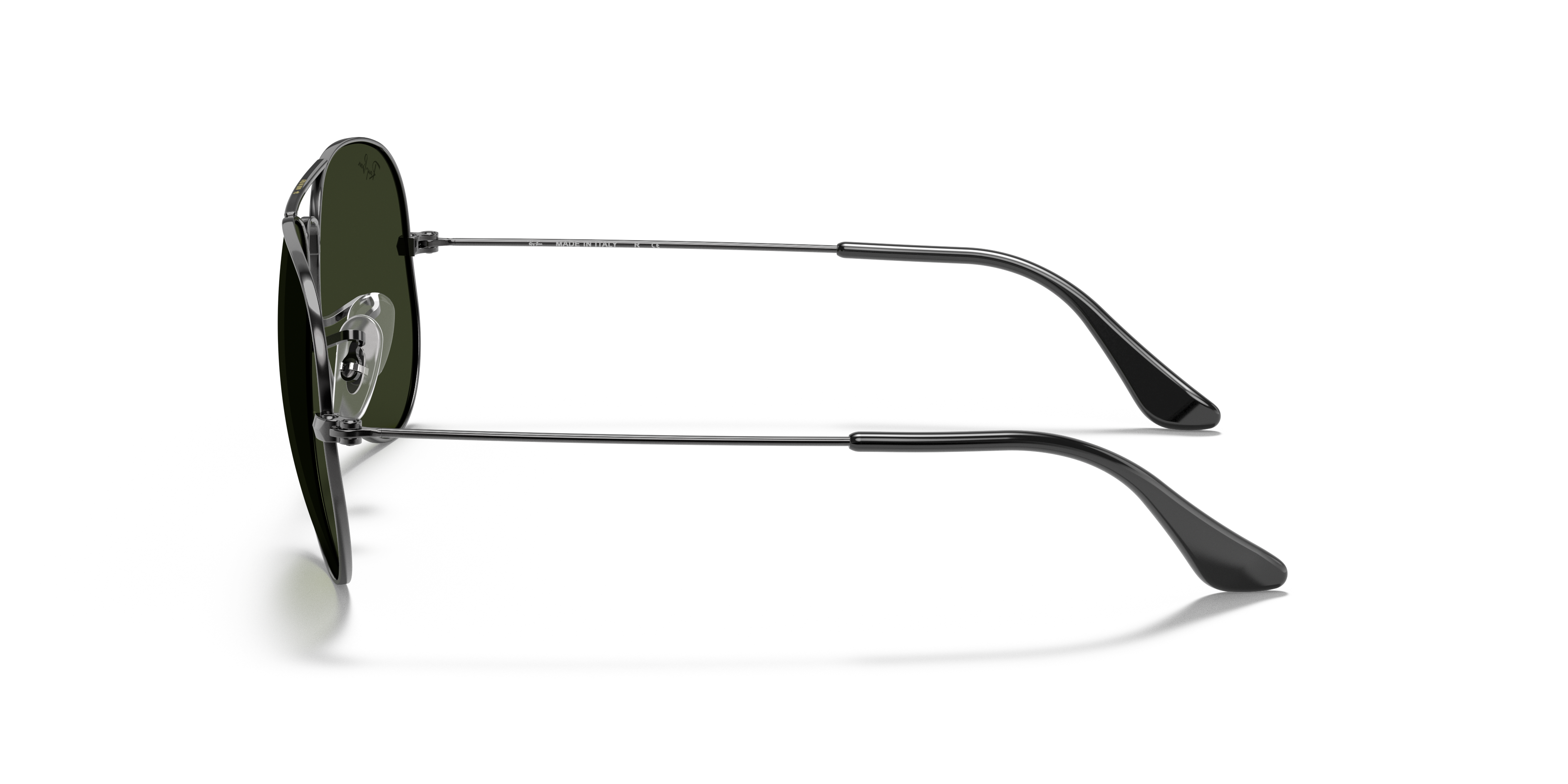 Ray-Ban Aviator RB3025 in Gunmetal (W0879), side view #Colour_Gunmetal (W0879)