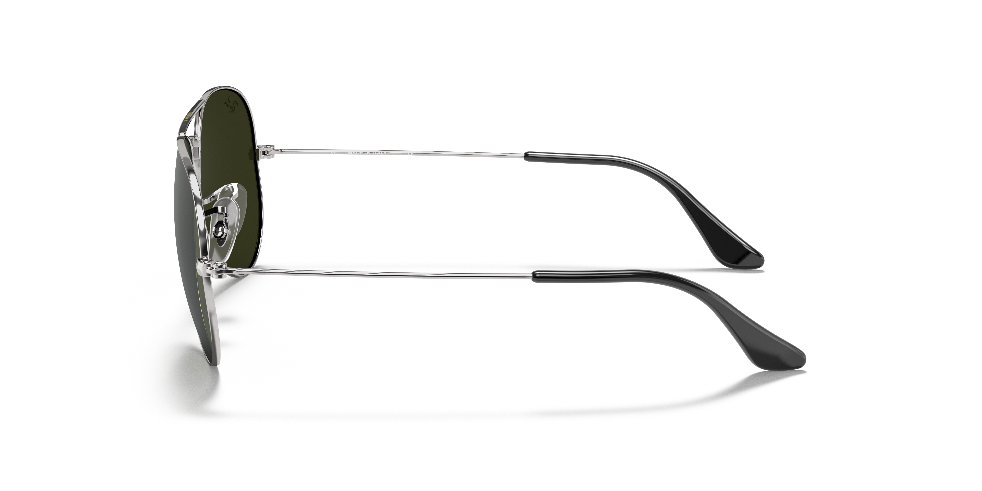 Ray-Ban Aviator RB3025 in Silver (W3277), side view #Colour_Silver (W3277)