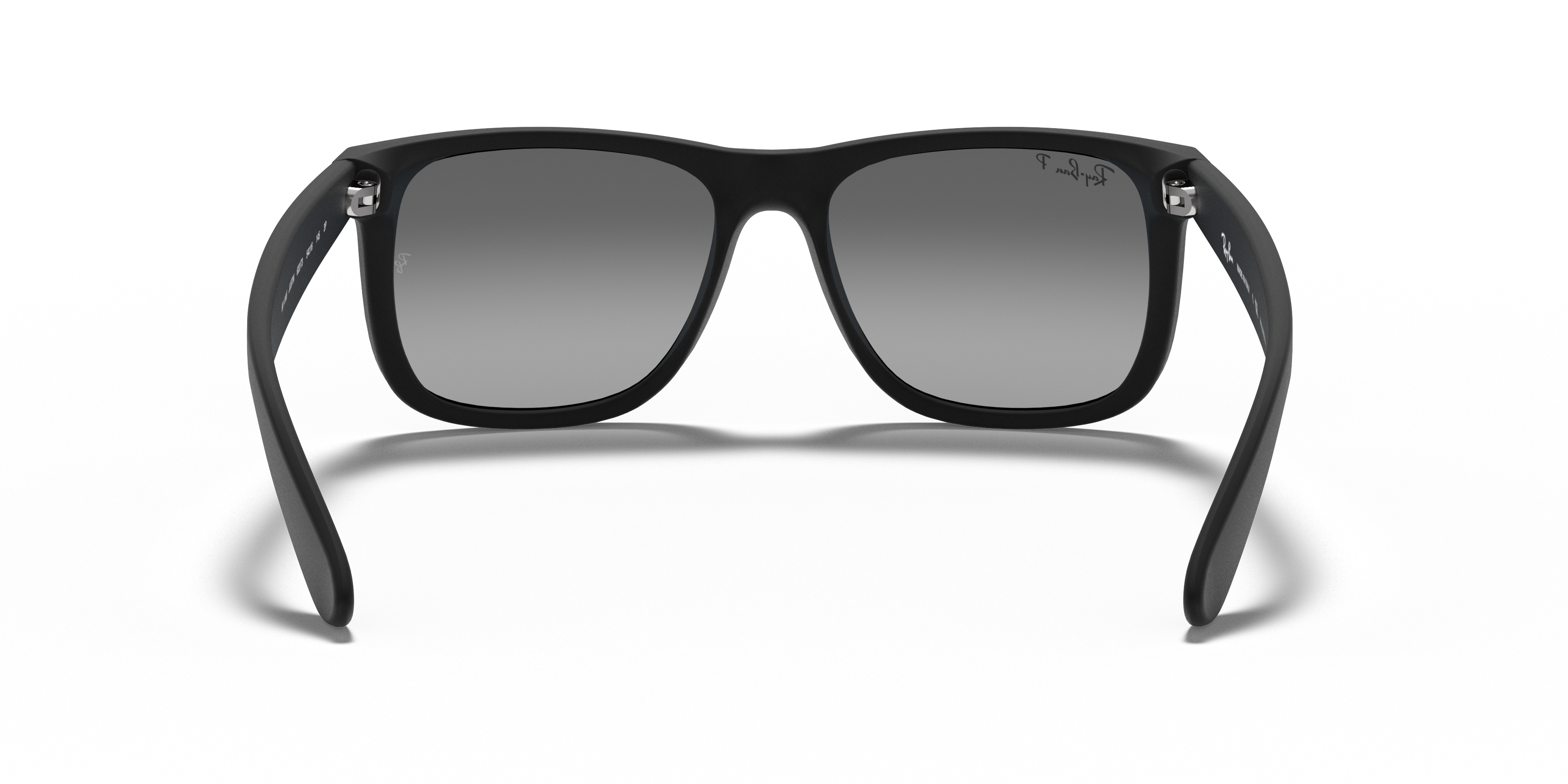 Ray-Ban Justin RB4165 - Rubber Black, back view #Colour_Rubber Black
