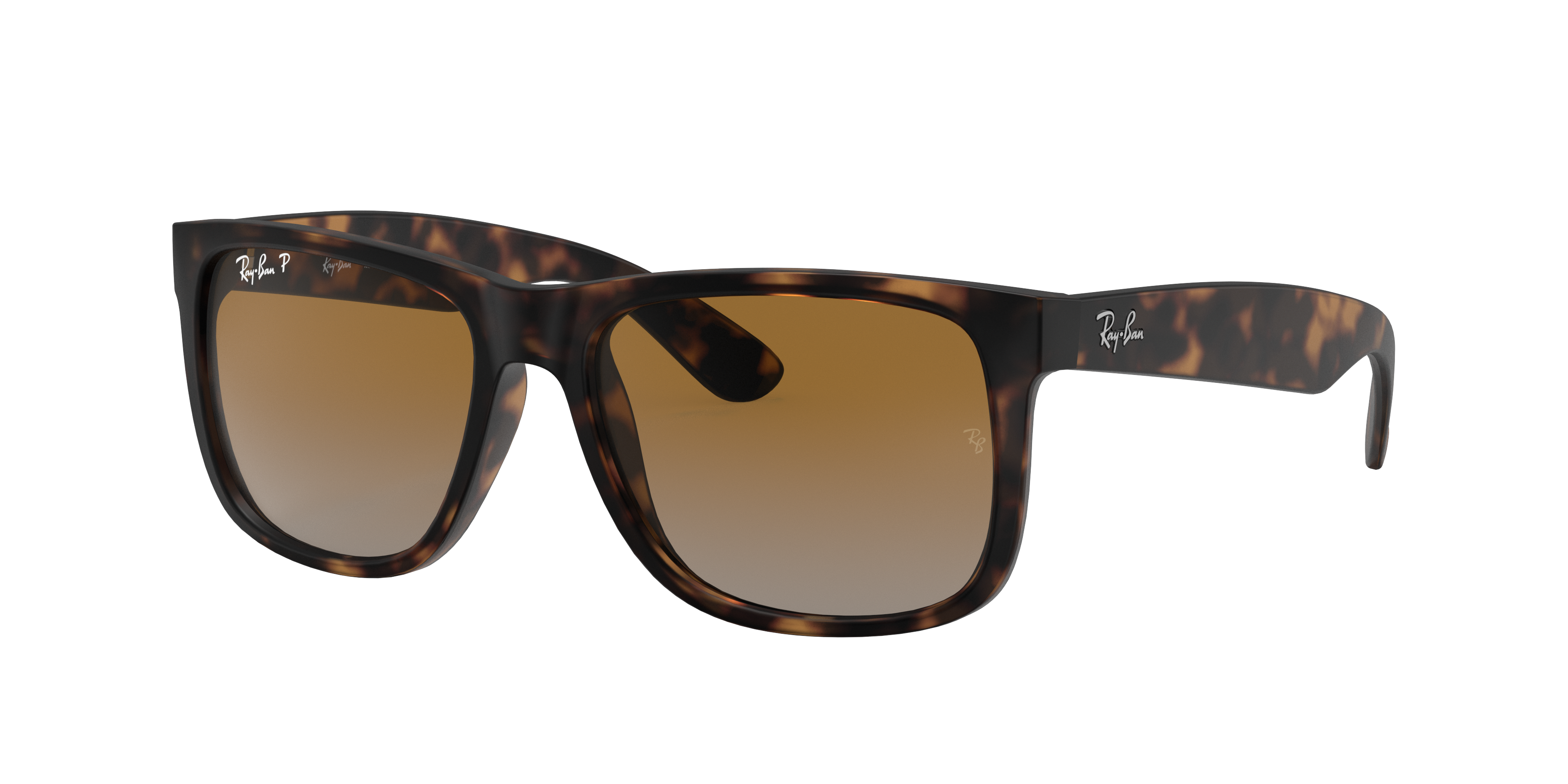 Ray-Ban Justin RB4165 - Havana (865), three-quarter view #Colour_Havana (865)