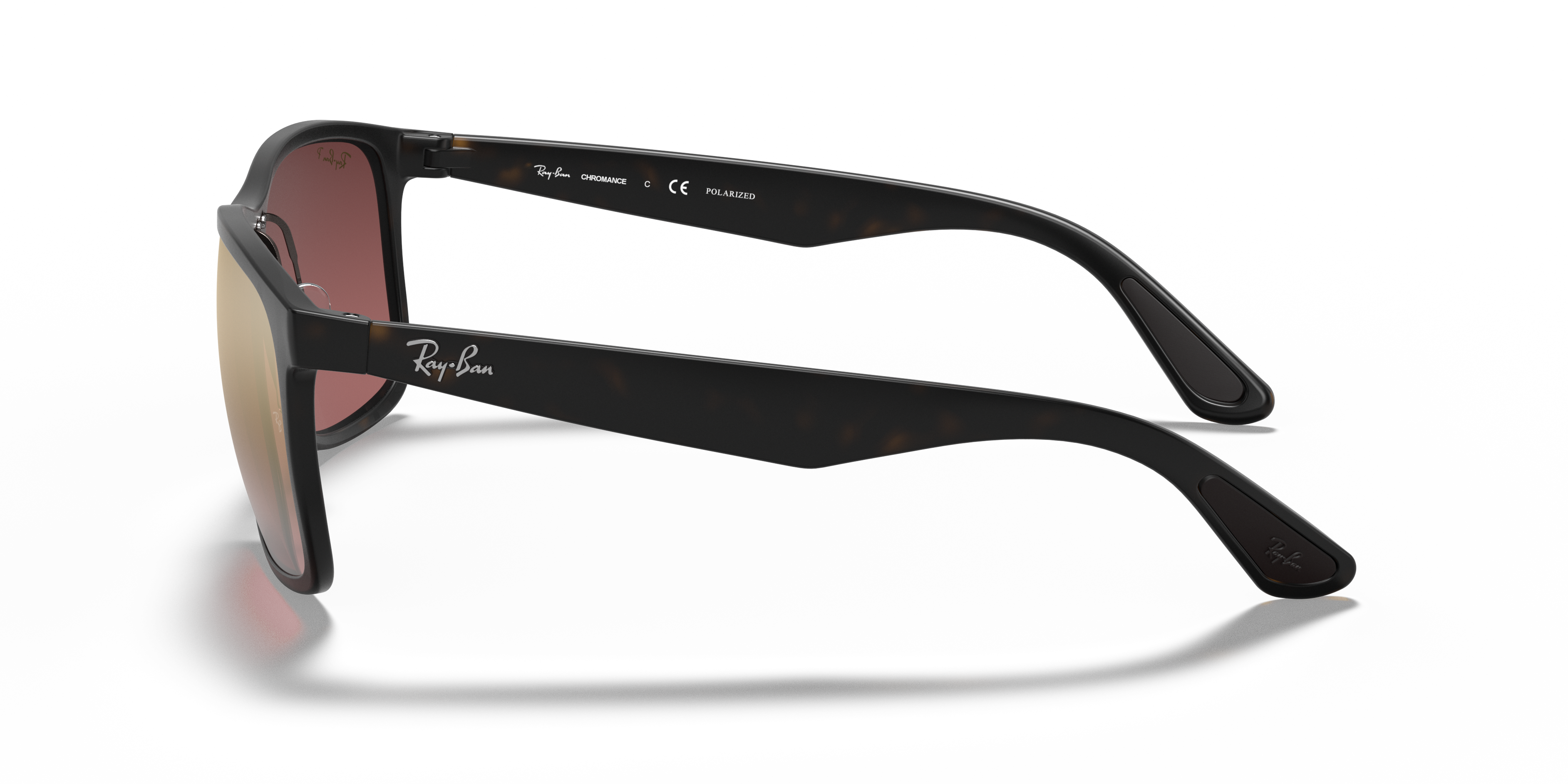 Ray-Ban RB4264 in Havana, side view #Colour_Havana
