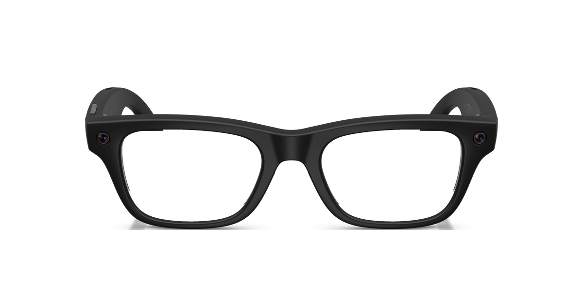 Ray-Ban Meta Blayzer Optics RW7001 in Black, front view #Colour_Black (2077)
