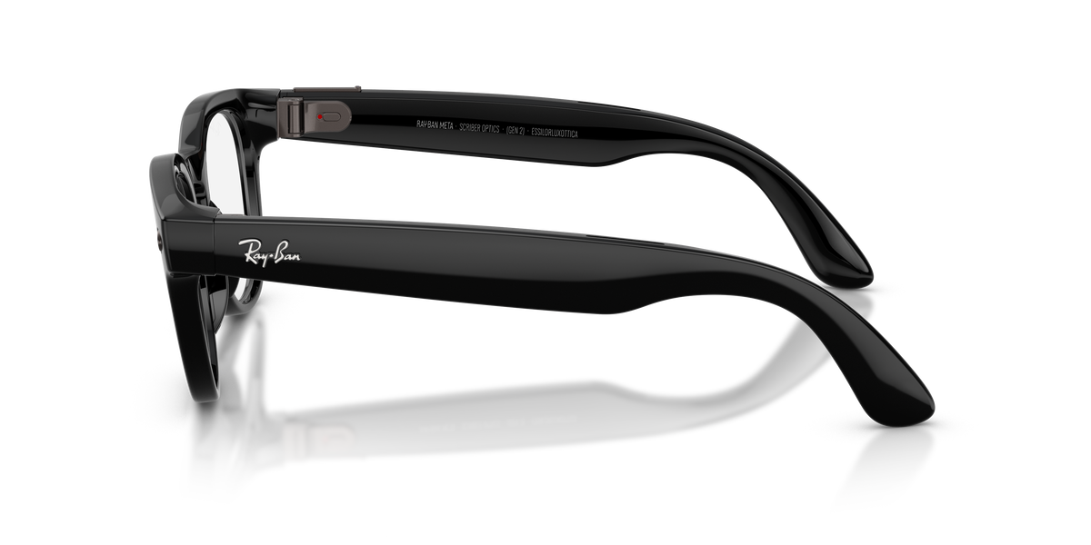 Ray-Ban Meta Scriber Optics RW7002 in Black, side view #Colour_Black (2000)