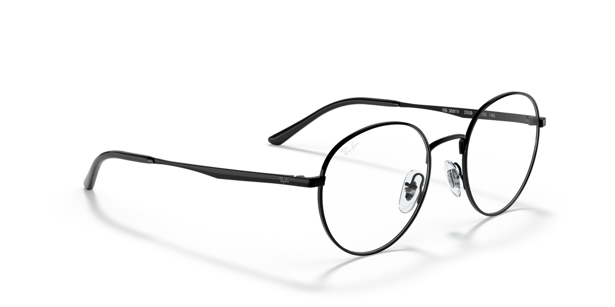 Ray-Ban RB3681V in Black, angled view #Colour_Black (2509)