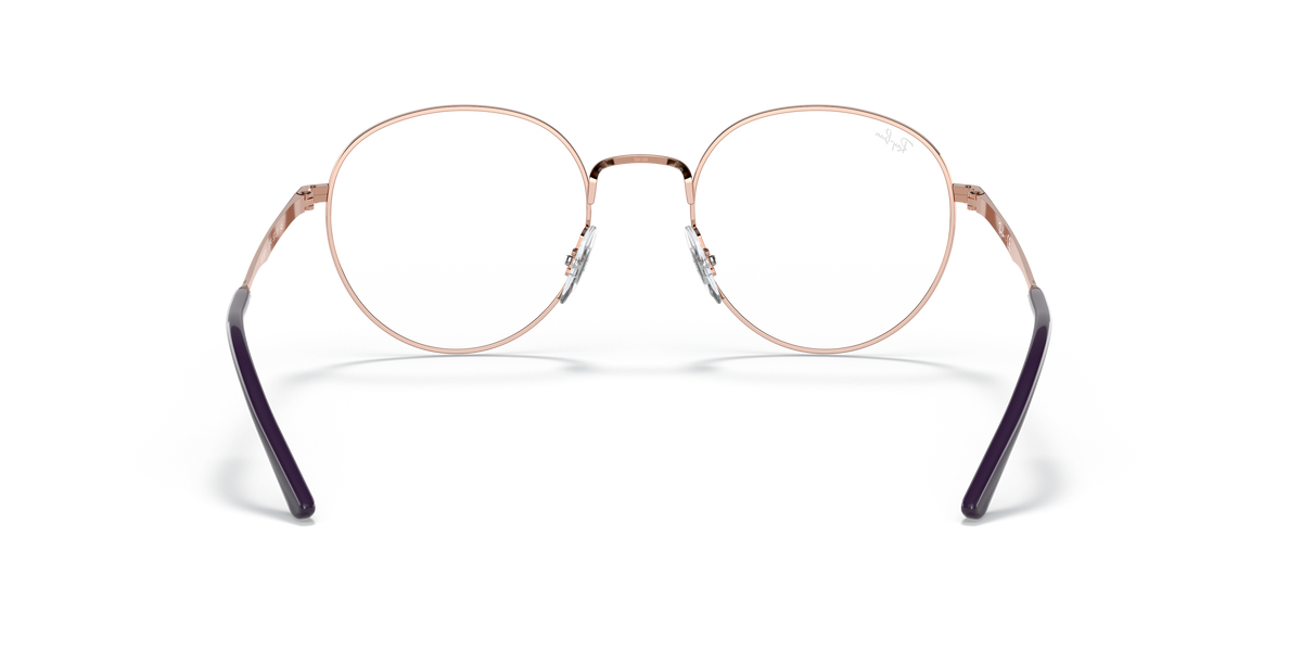 Ray-Ban RB3681V in Rose Gold, back view #Colour_Rose Gold (3094)