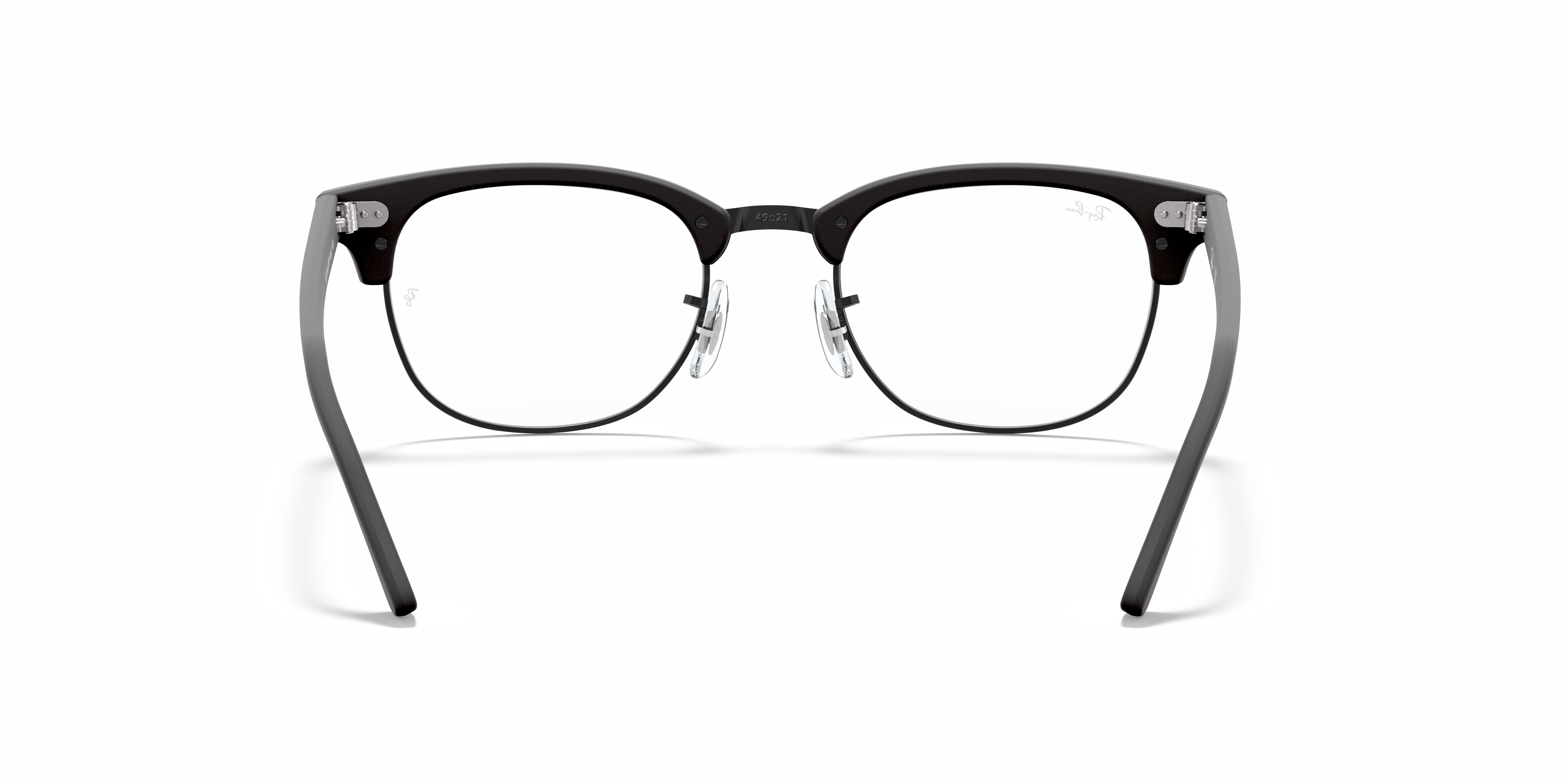 Ray-Ban Clubmaster RX5154 in Black, back view #Colour_Black