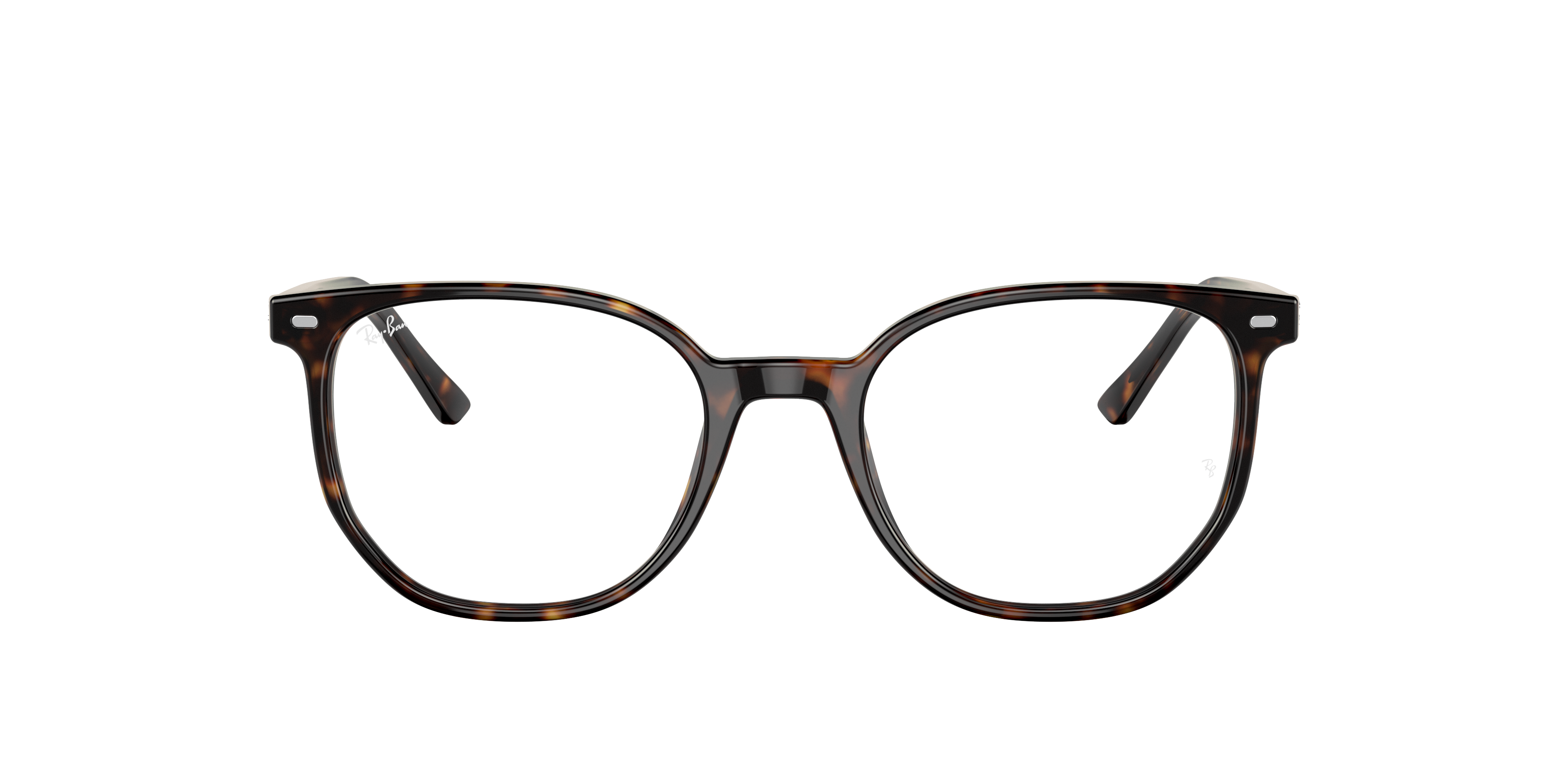 Ray-Ban Elliot RX5397 in Havana, front view #Colour_Havana