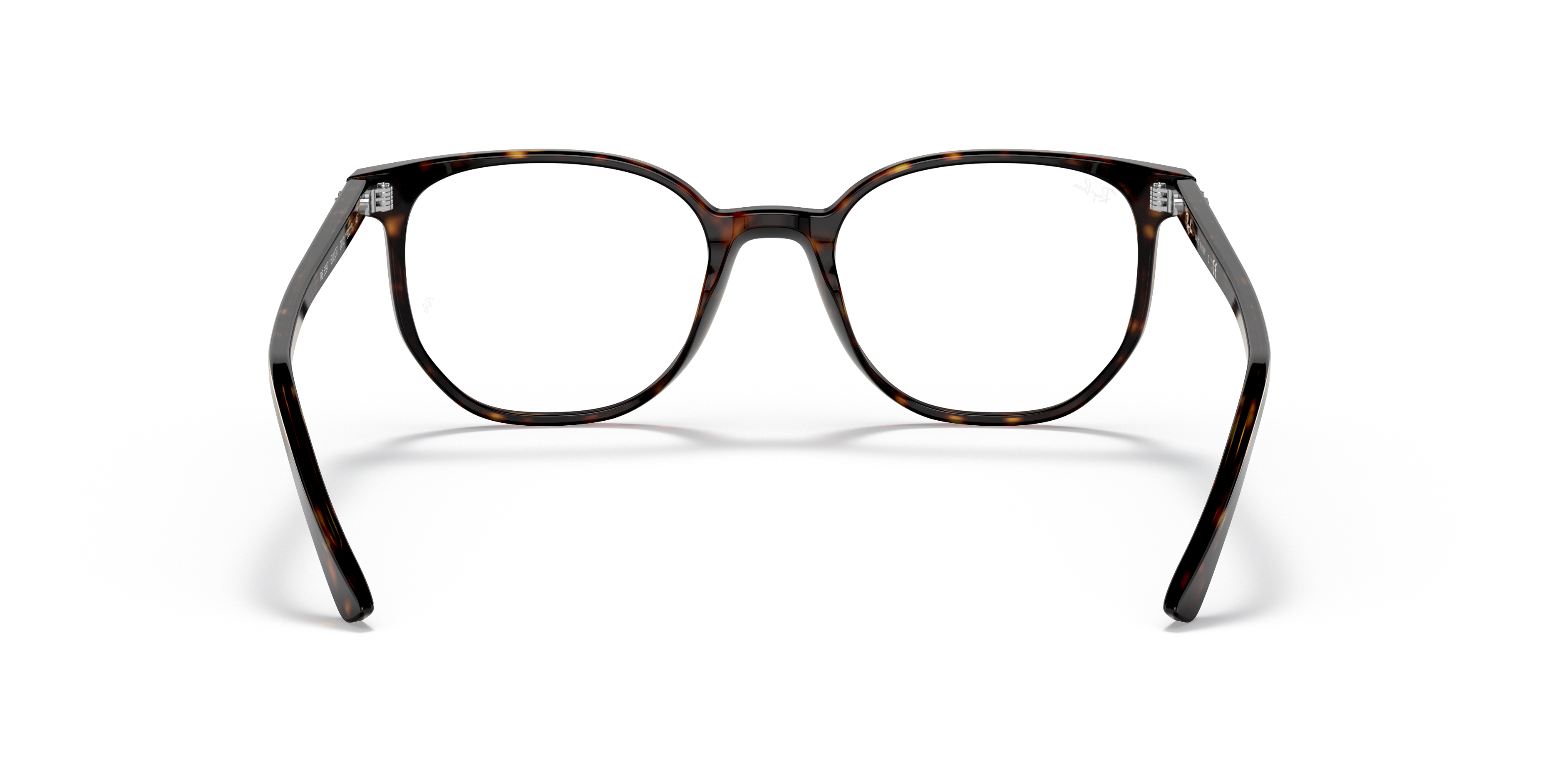 Ray-Ban Elliot RX5397 in Havana, back view #Colour_Havana