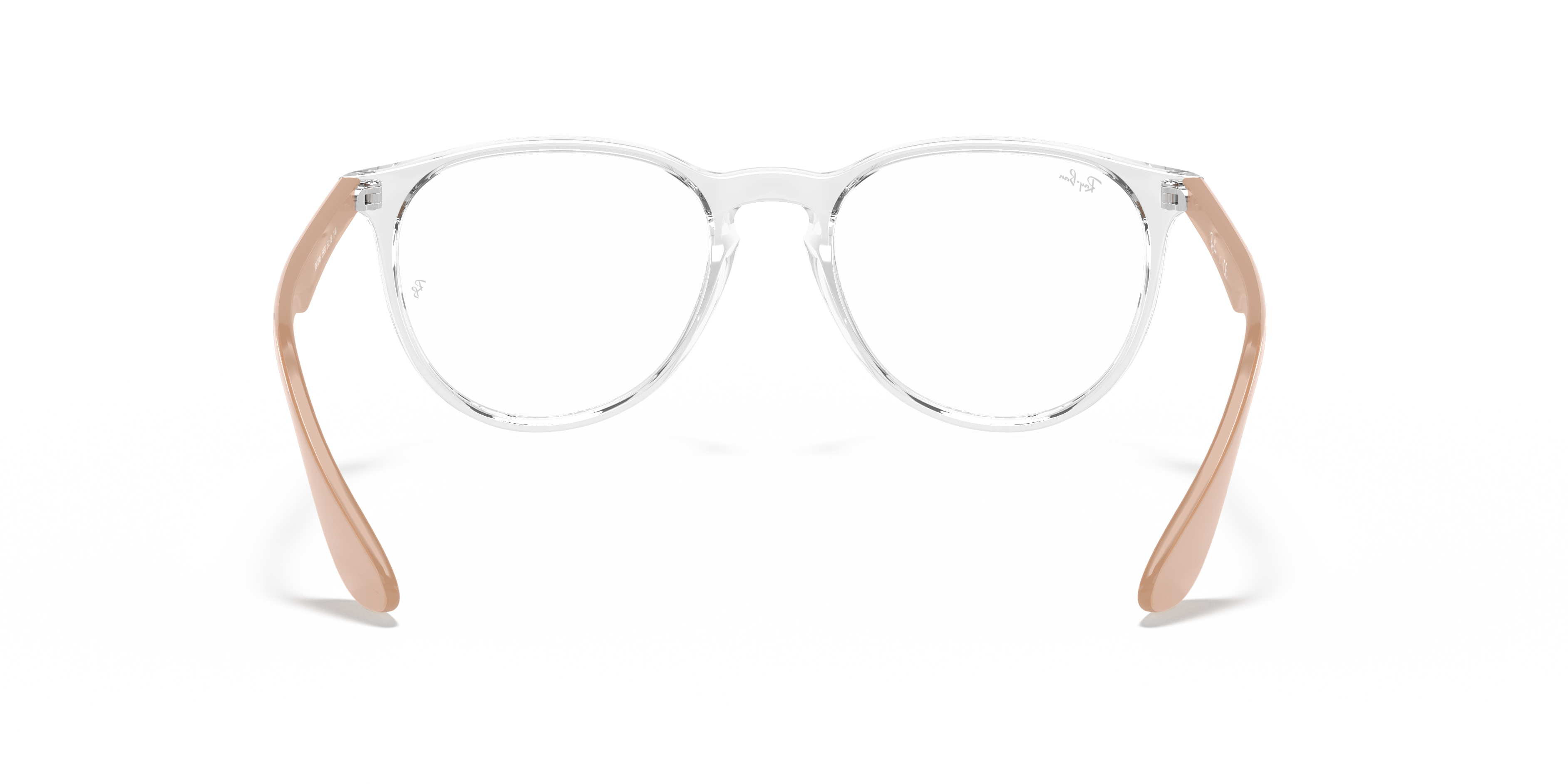 Ray-Ban Erika RX7046 in Transparent, back view #Colour_Transparent