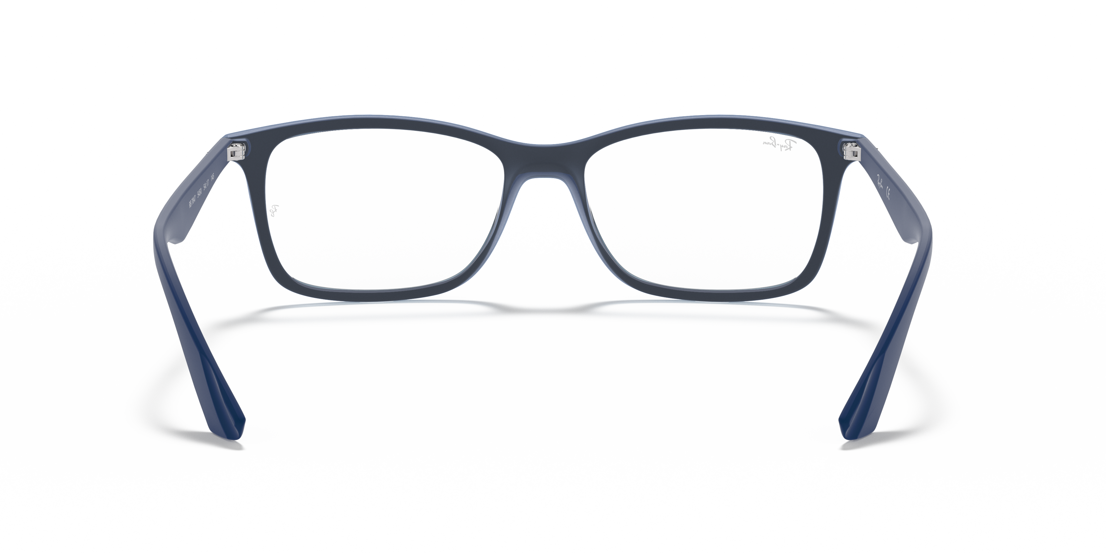 Ray-Ban RX7047 - Transparent Blue, back view #Colour_Transparent Blue