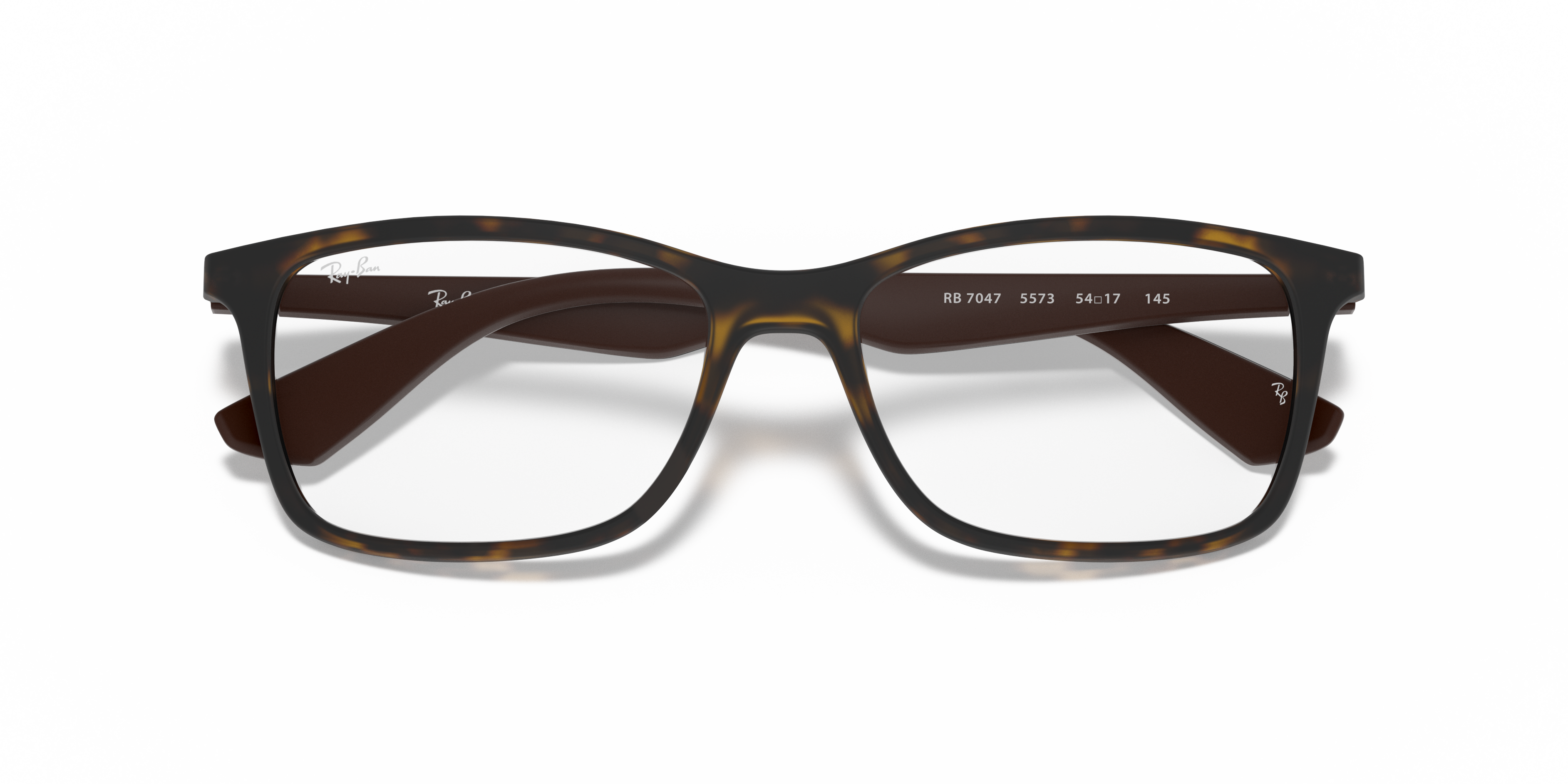 Ray-Ban RX7047 - Havana (5573), front detail view #Colour_Havana (5573)