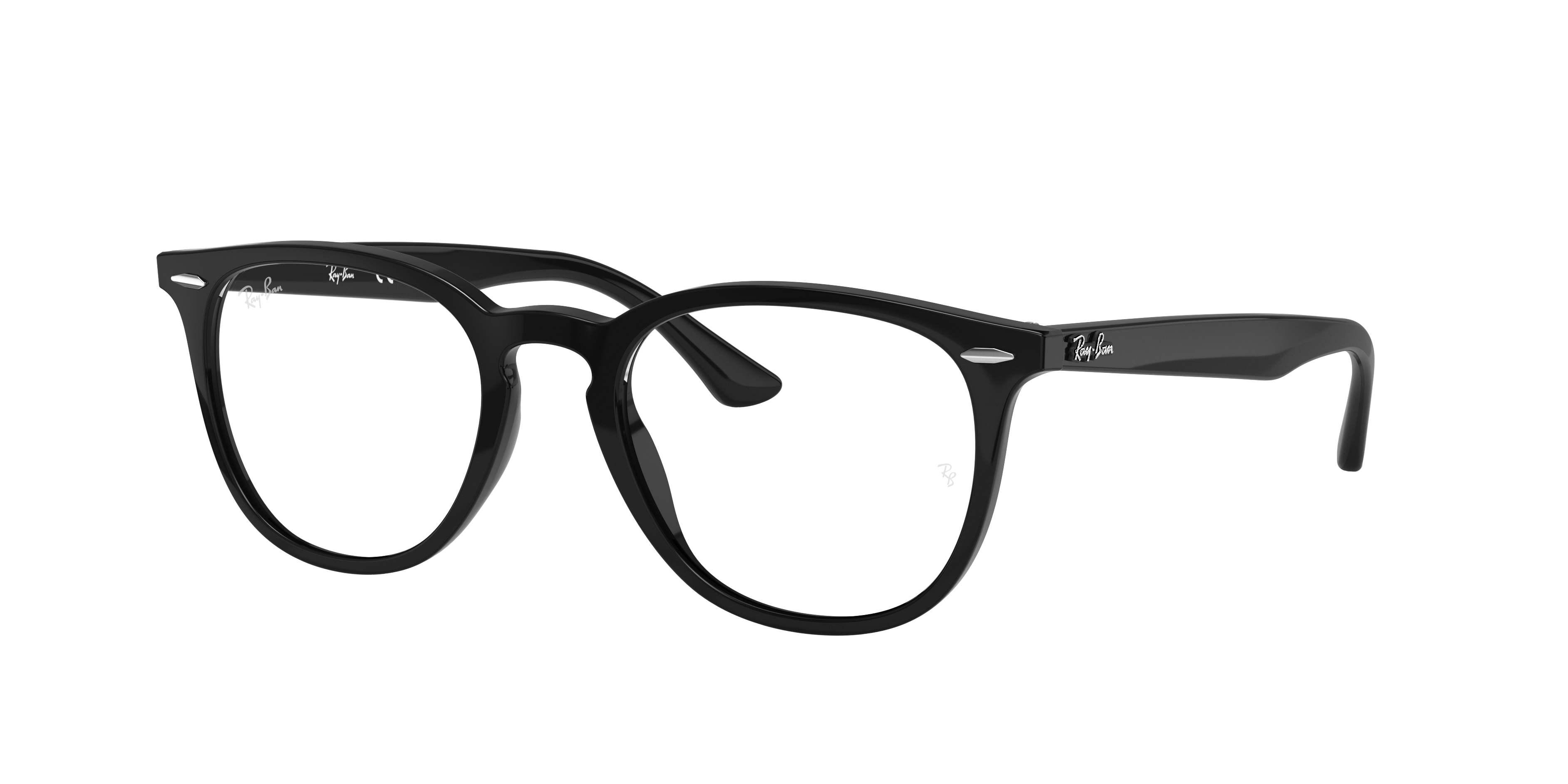 Ray-Ban RX7159 - Black, three-quarter view #Colour_Black