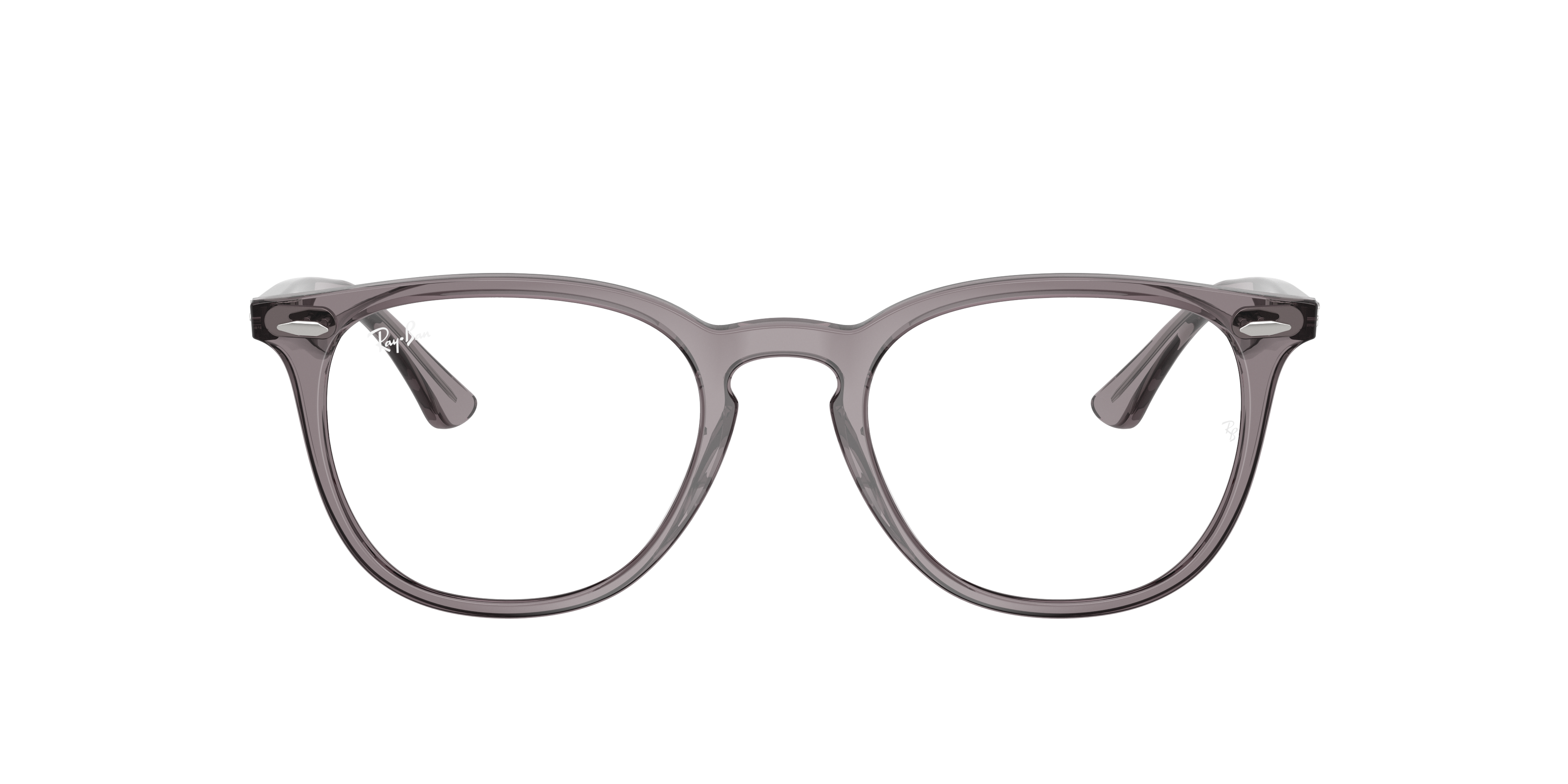 Ray-Ban RX7159 - Transparent Grey, front view #Colour_Transparent Grey