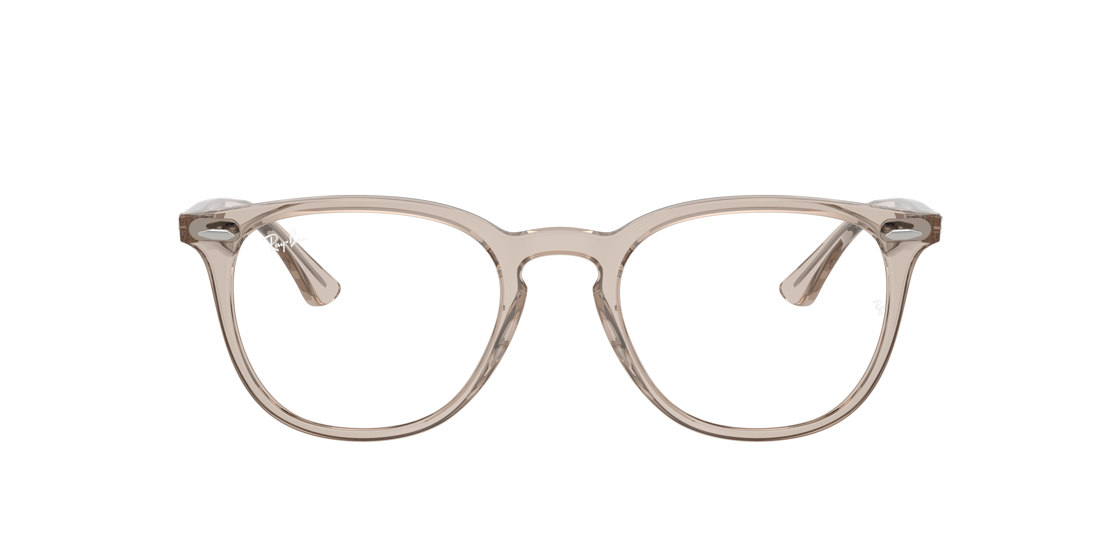 Ray-Ban RX7159 - Transparent Beige, front view #Colour_Transparent Beige