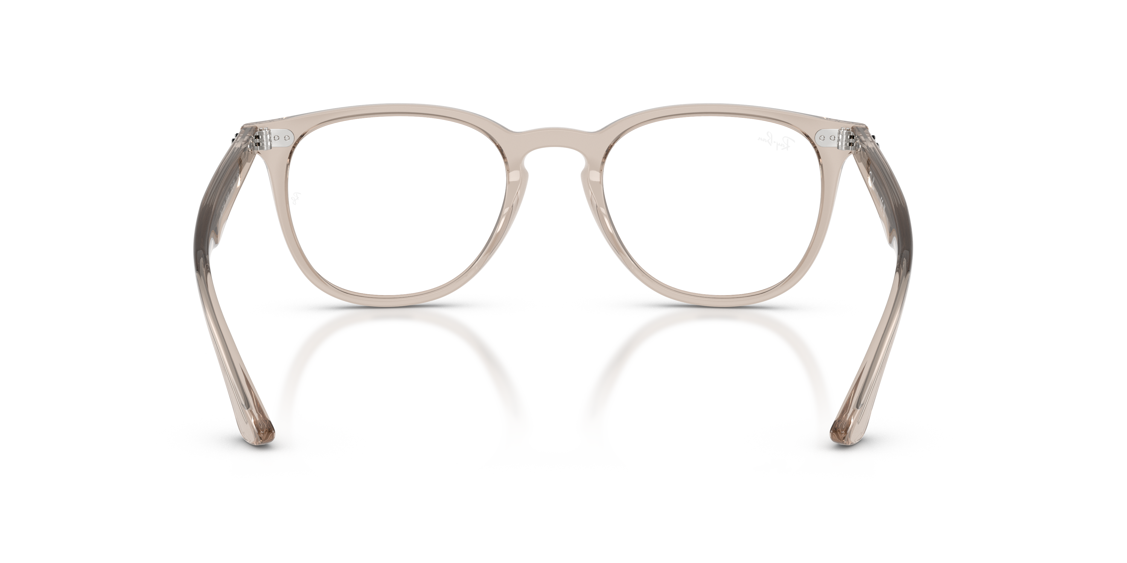 Ray-Ban RX7159 - Transparent Beige, back view #Colour_Transparent Beige