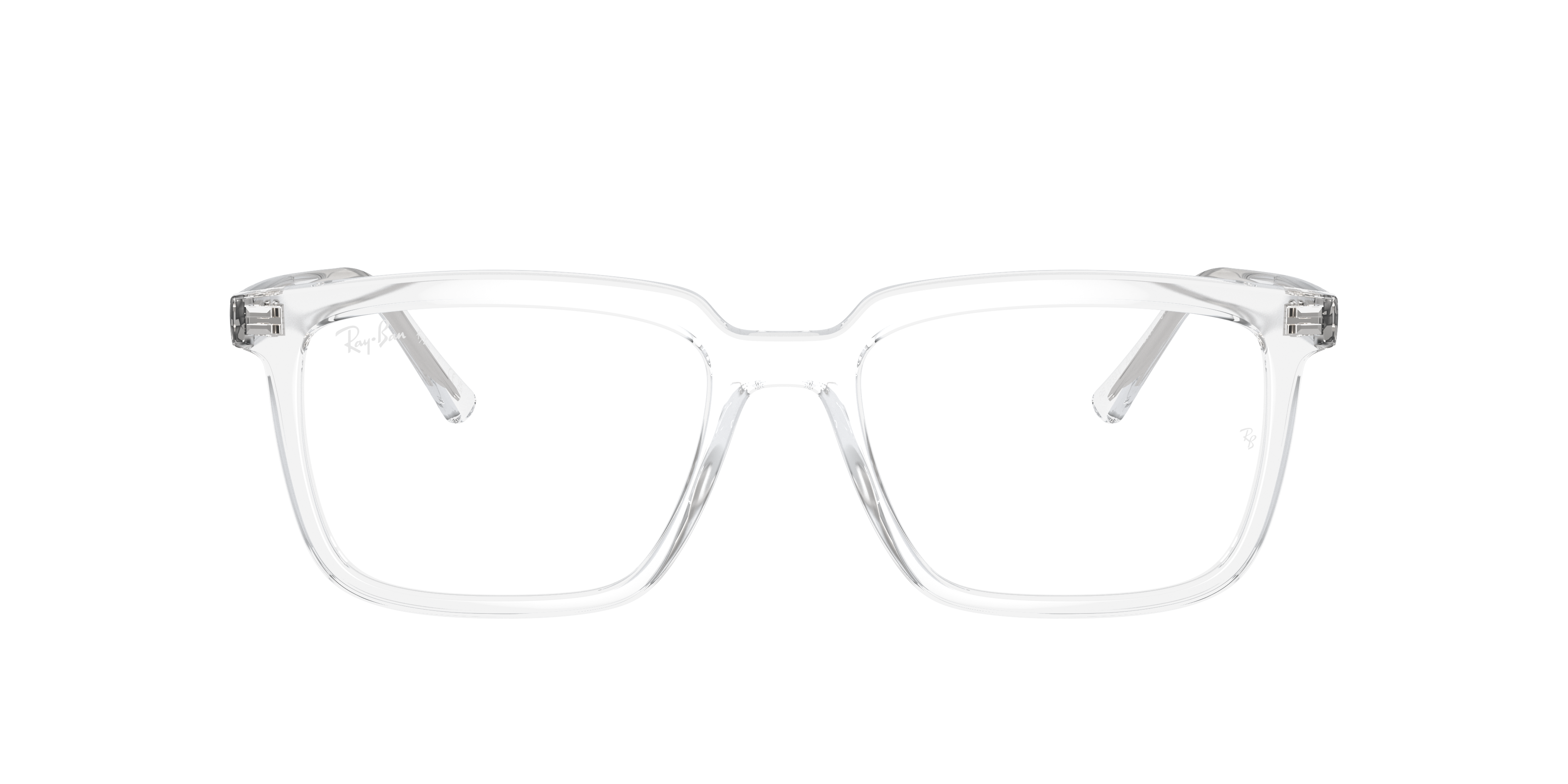 Ray-Ban Alain RX7239 - Transparent, front view #Colour_Transparent