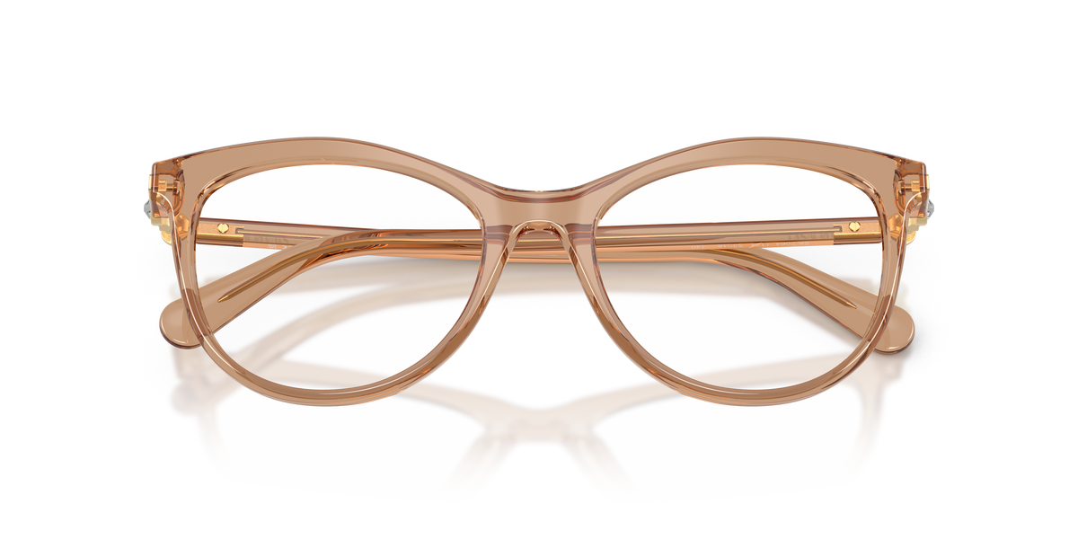 Swarovski SK2064 in Transparent Beige, front detail view #Colour_Transparent Beige (1124)