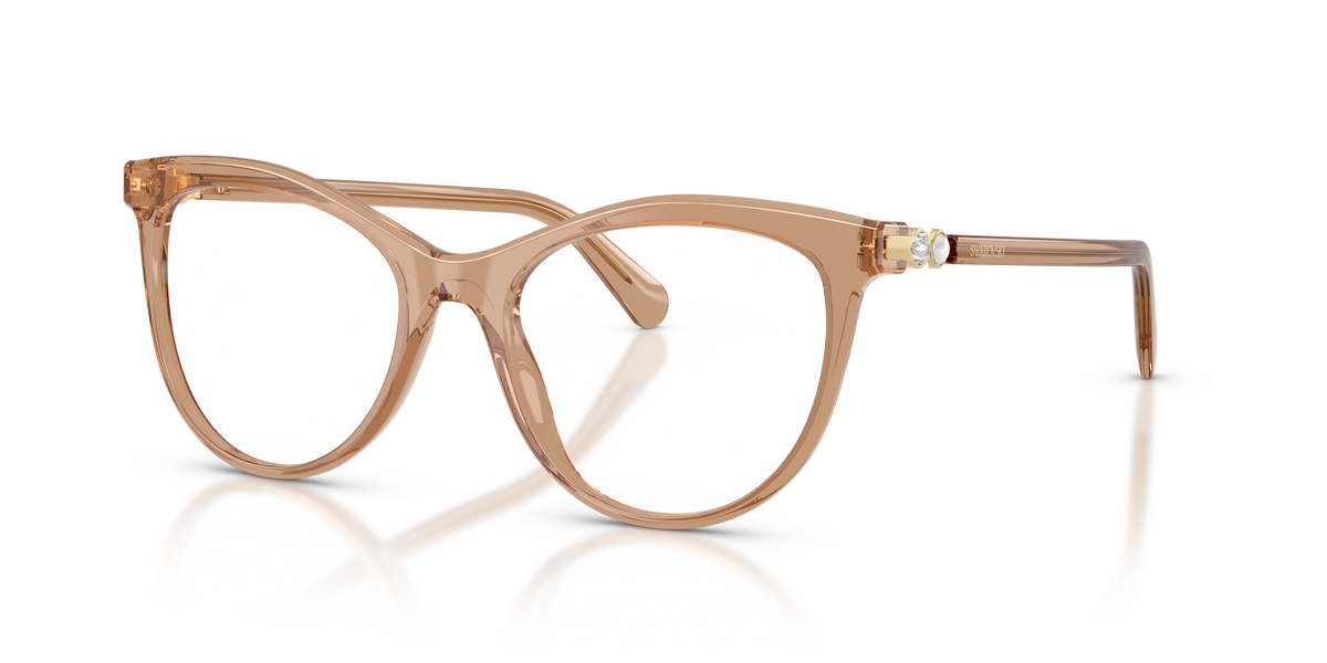 Swarovski SK2064 in Transparent Beige, three-quarter view #Colour_Transparent Beige (1124)