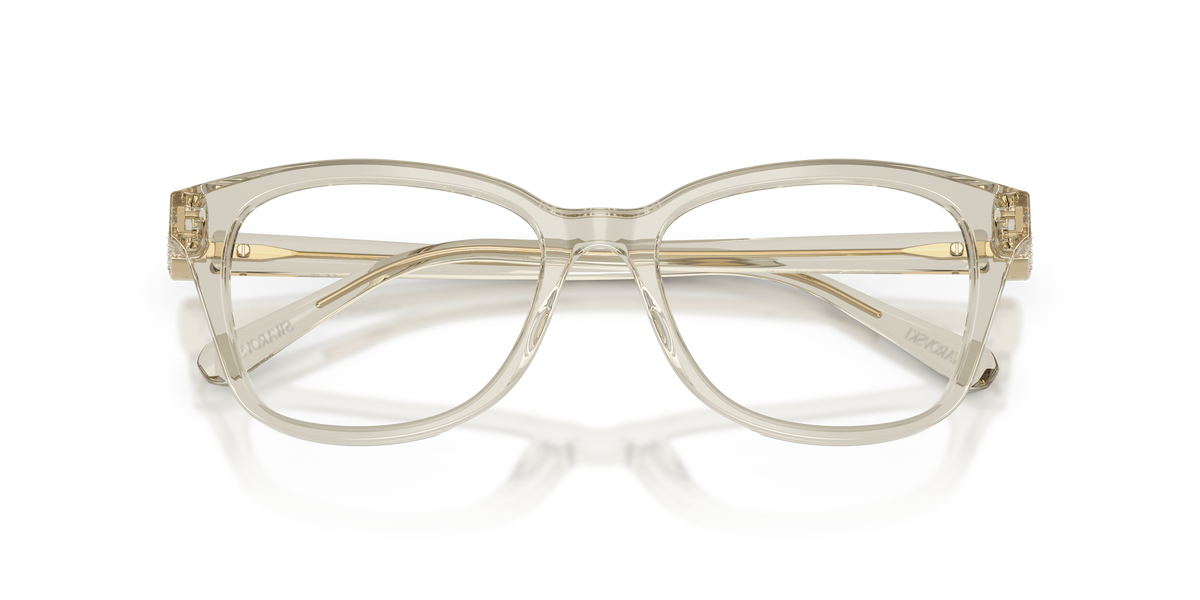 Swarovski SK2073 in Transparent Beige, front detail view #Colour_Transparent Beige (3003)