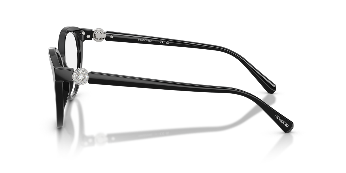 Swarovski SK2078 in Black, side view #Colour_Black (1038)