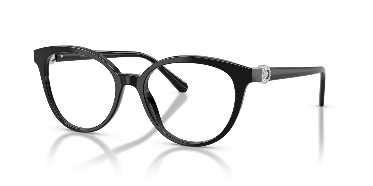 Swarovski SK2078 in Black, three-quarter view #Colour_Black (1038)