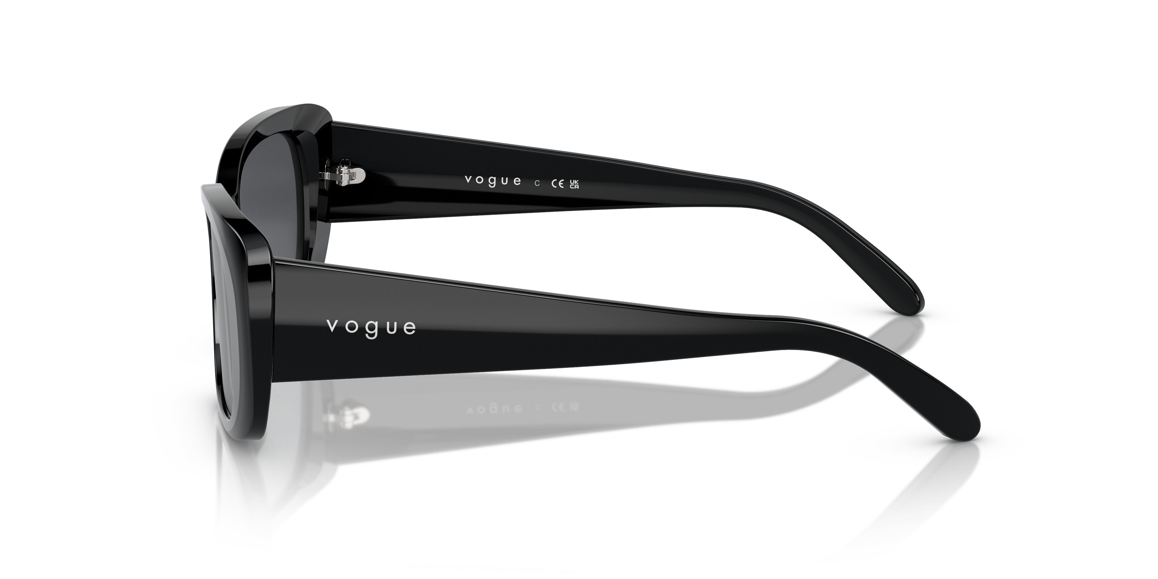 Vogue Eyewear VO2606S in Black, side view #Colour_Black