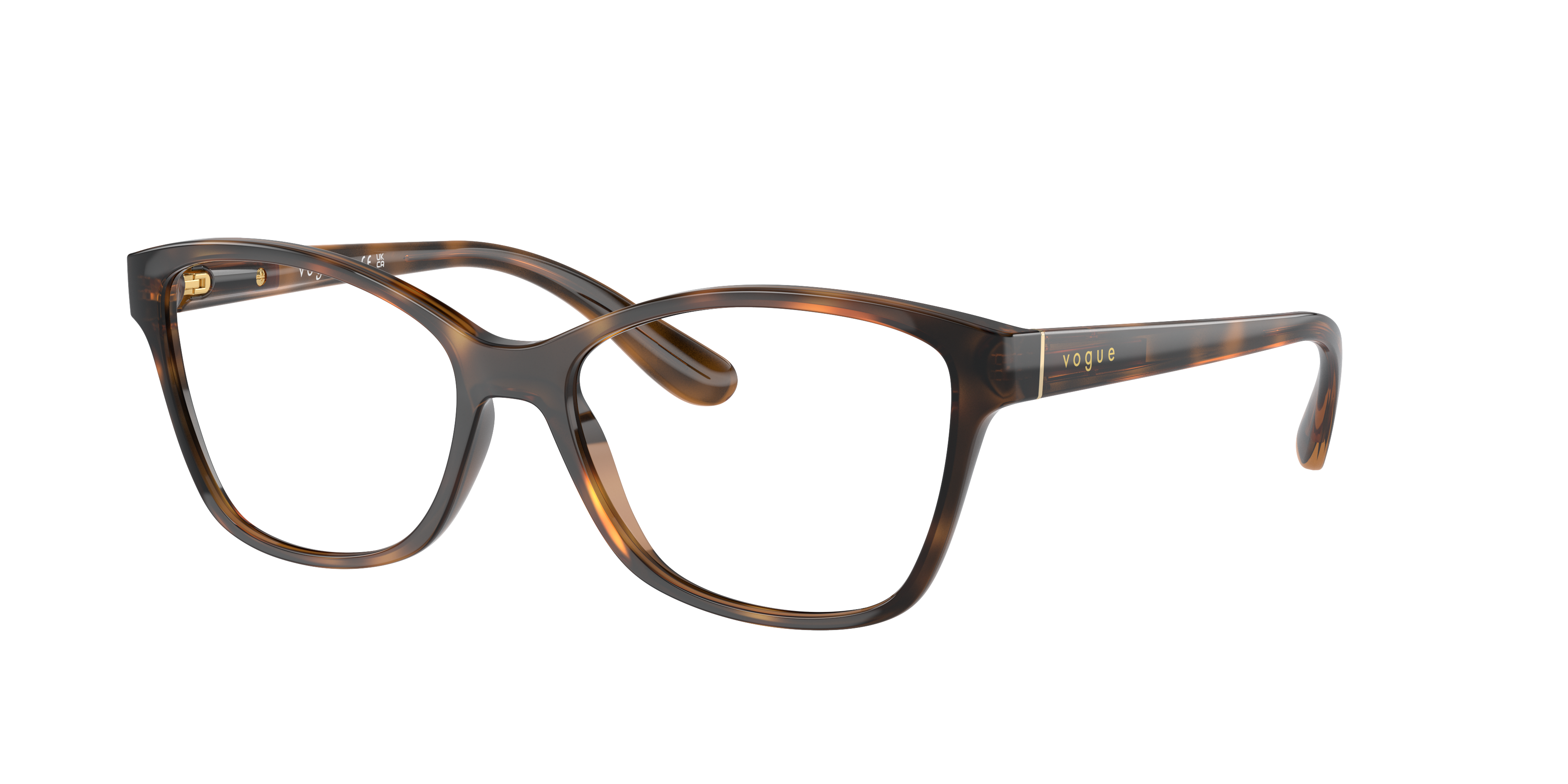 Vogue Eyewear VO2998 in Havana, three-quarter view #Colour_Havana