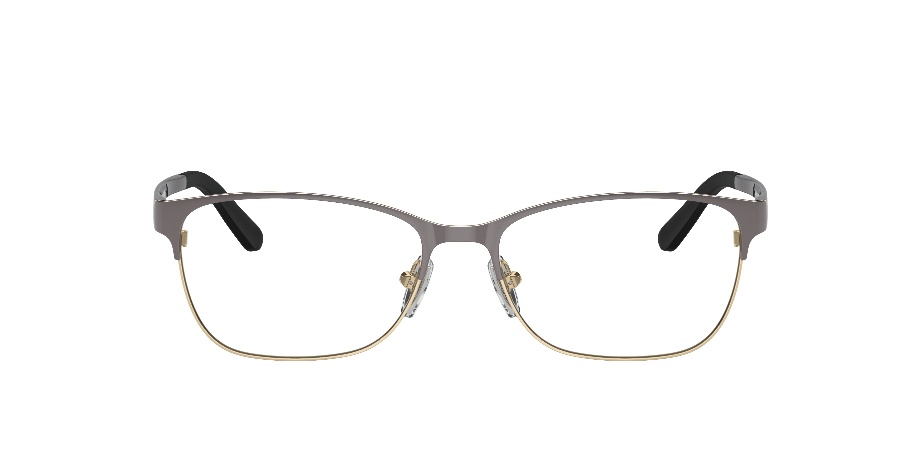 Vogue Eyewear VO3940 in Top Dark Grey/Pale Gold, front view #Colour_Top Dark Grey/Pale Gold