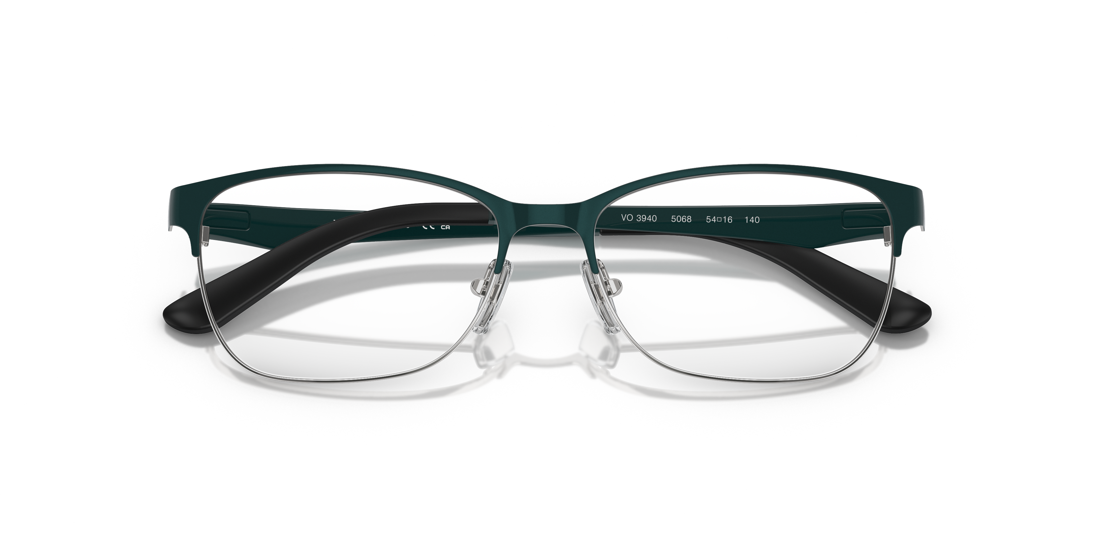 Vogue Eyewear VO3940 in Dark Green, front detail view #Colour_Dark Green