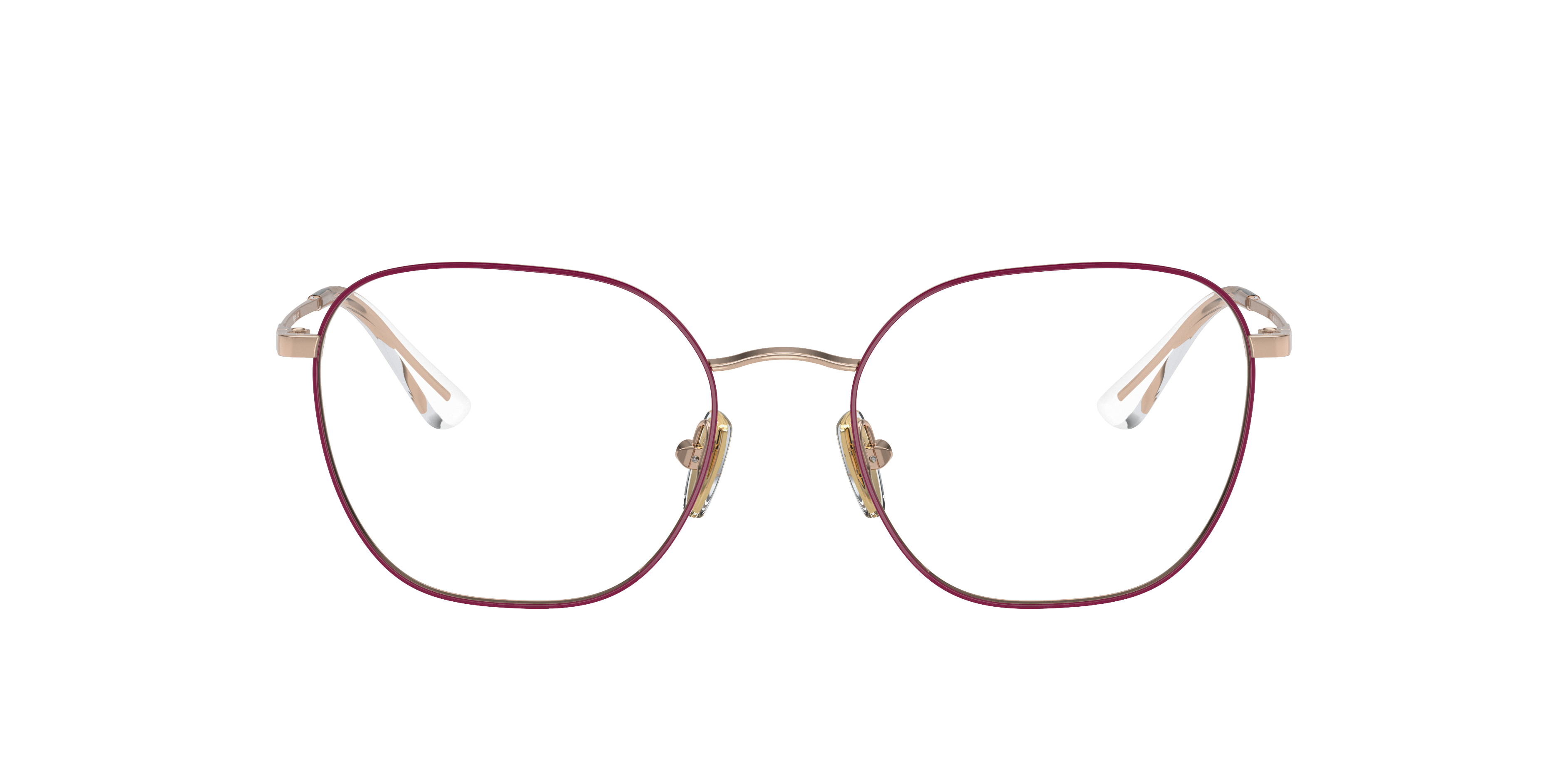 Vogue Eyewear VO4178 in Top Purple/Rose Gold, front view #Colour_Top Purple/Rose Gold